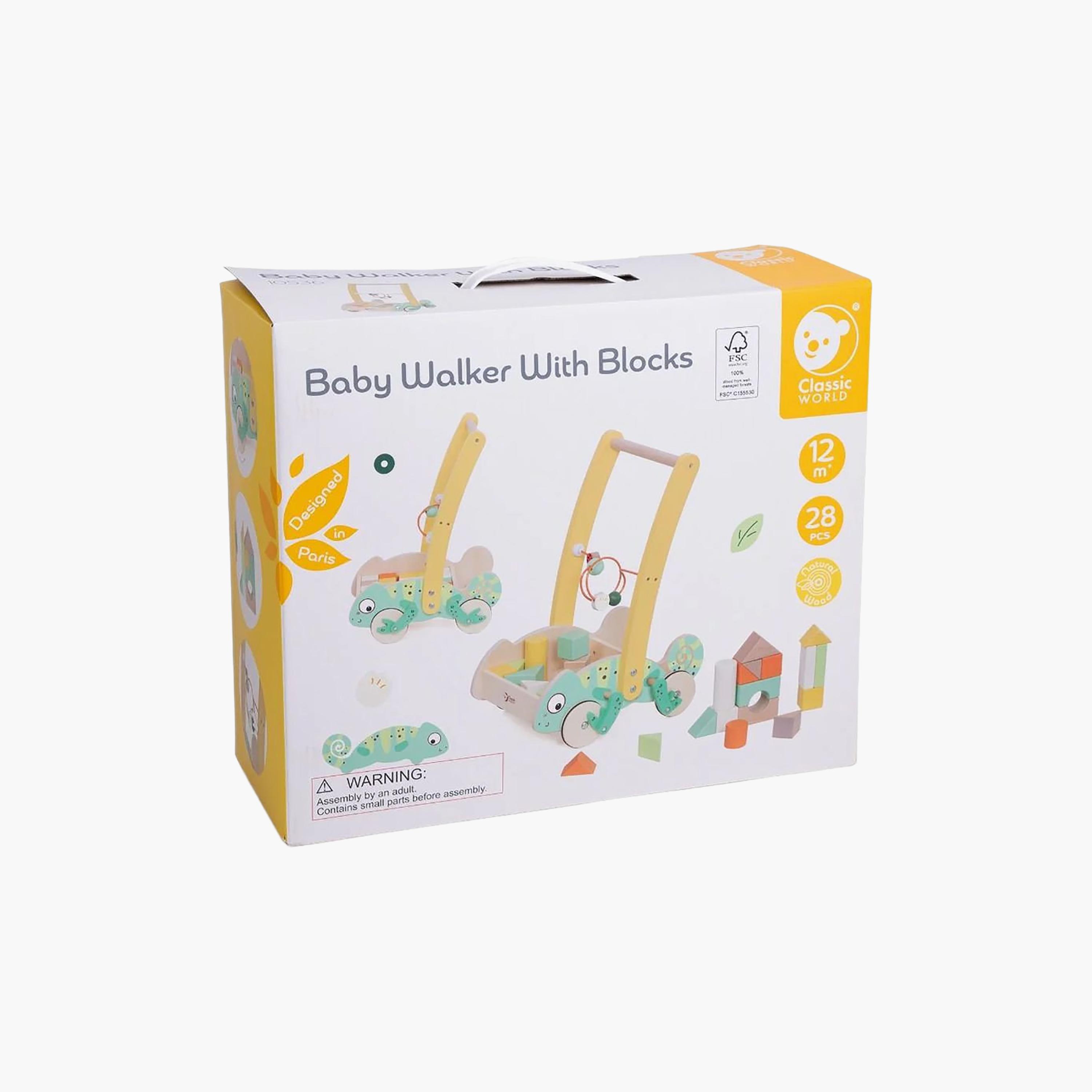 Classic World 28-Piece BPA Free Walker with Blocks-baby-infantactivity-walkers-image-5