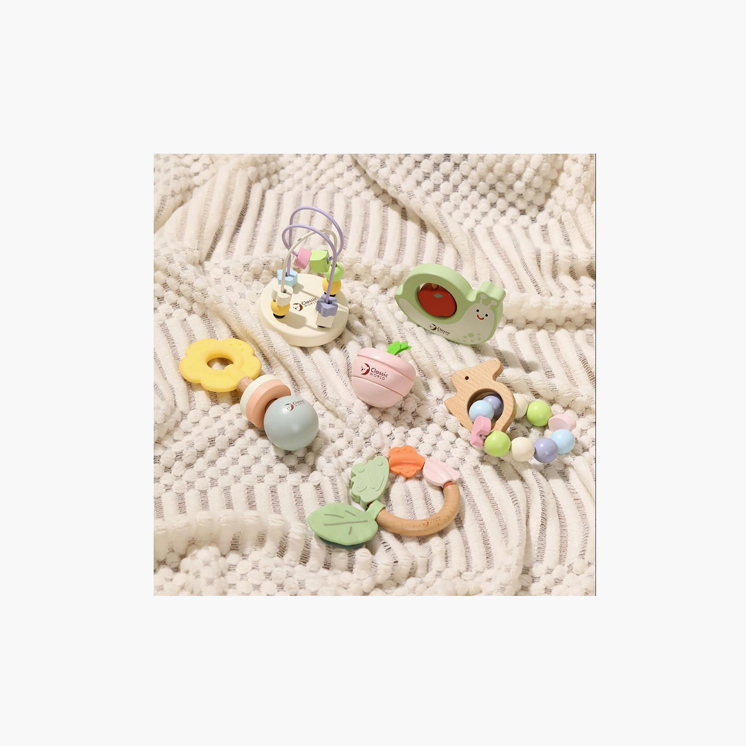 طقم لعب مارا الخشبي 3 قطع من كلاسيك وورلد للأطفال-toys-babyandtoddlertoys-learningtoys-image-7