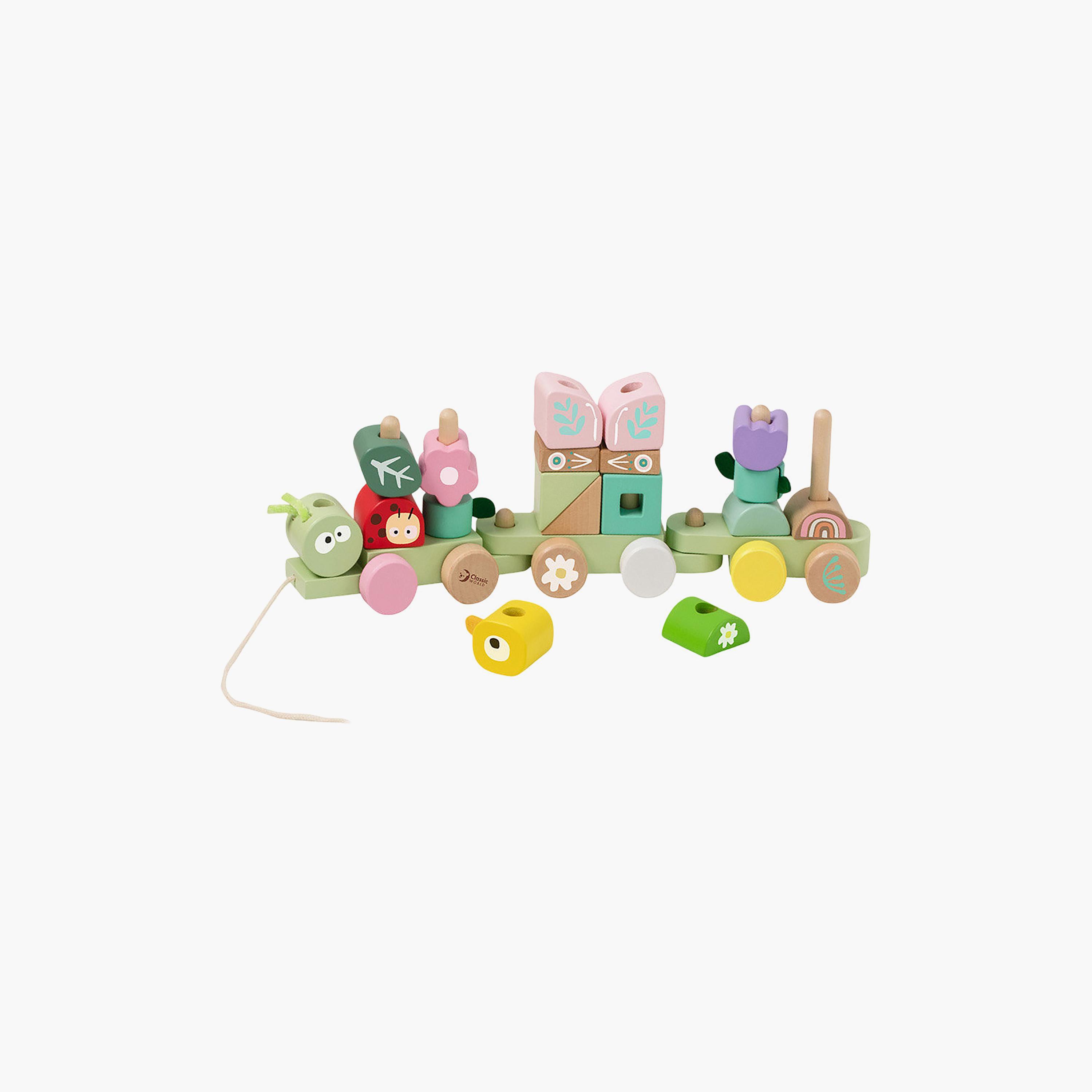 Classic World 27-Piece Wooden Pull Jungle Playset-toys-babyandtoddlertoys-pushandpulltoys-image-1