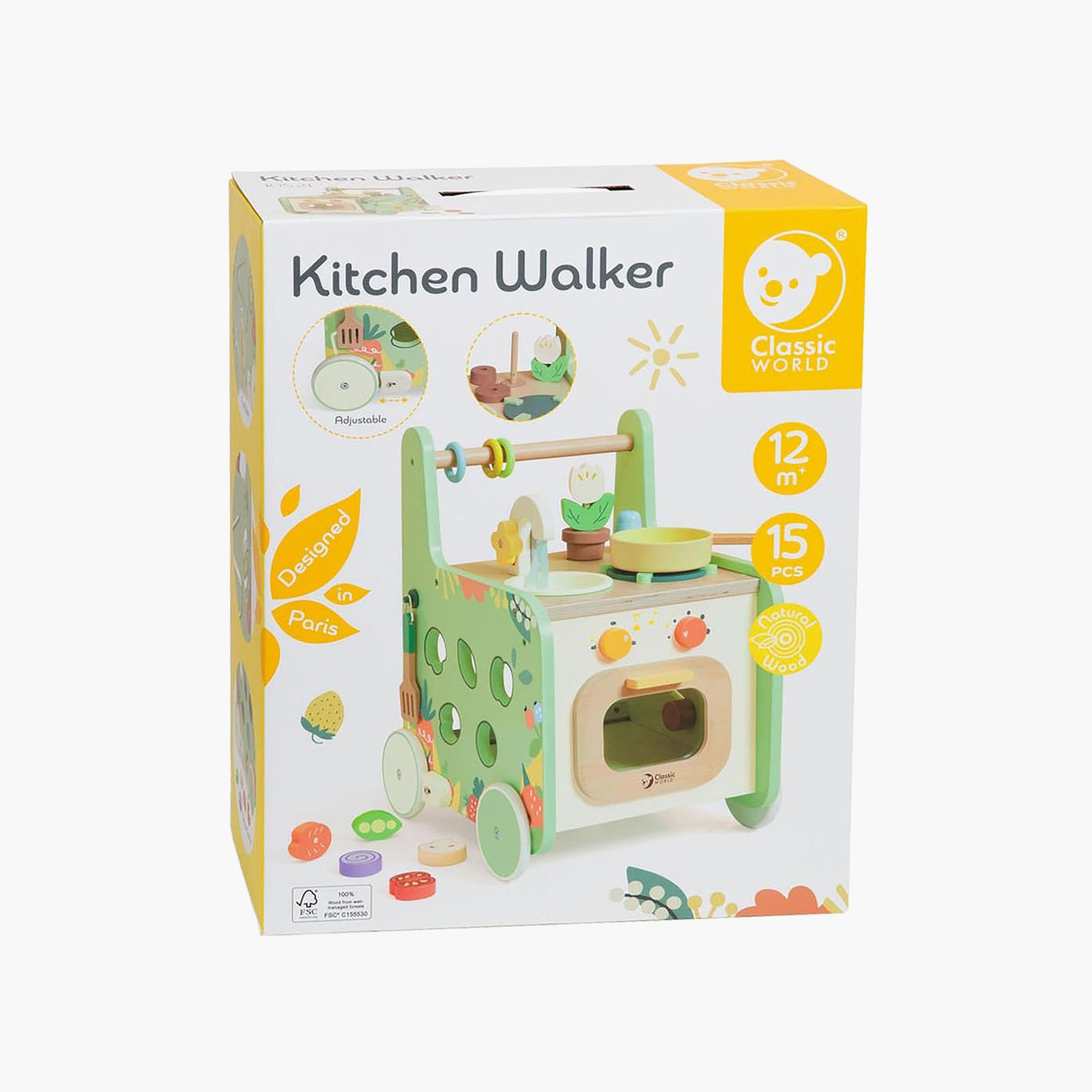 مشاية مطبخ خشبية 15 قطعة من كلاسيك وورلد-toys-roleplay-kitchensets-image-5