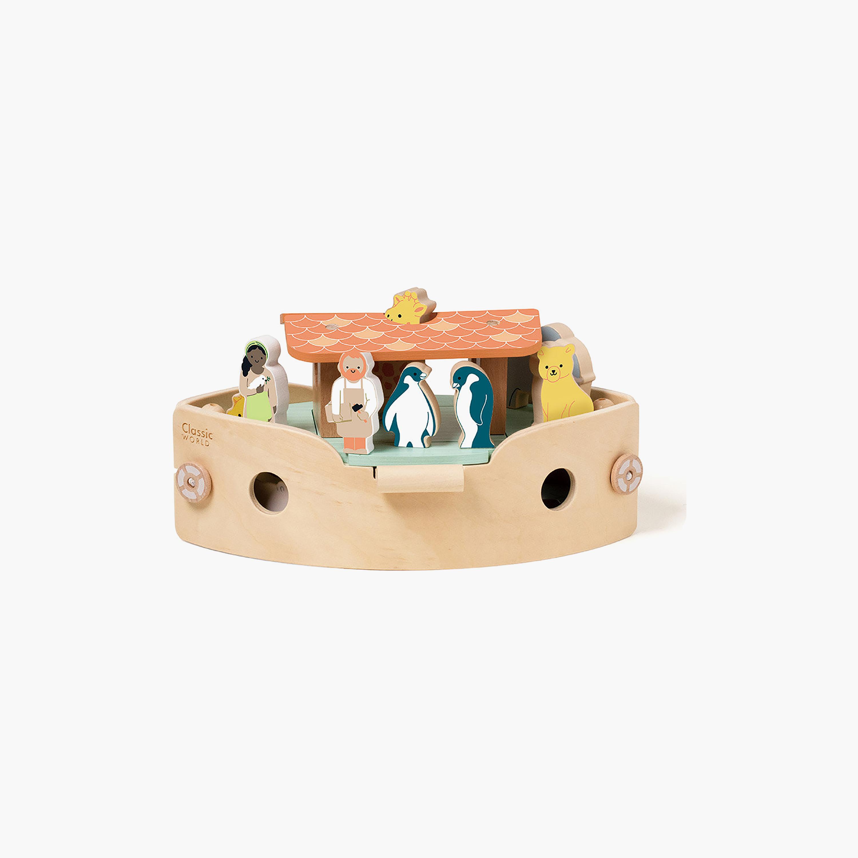لعبة توازن خشبية سفينة نوح 16 قطعة من كلاسيك وورلد-toys-babyandtoddlertoys-learningtoys-image-3