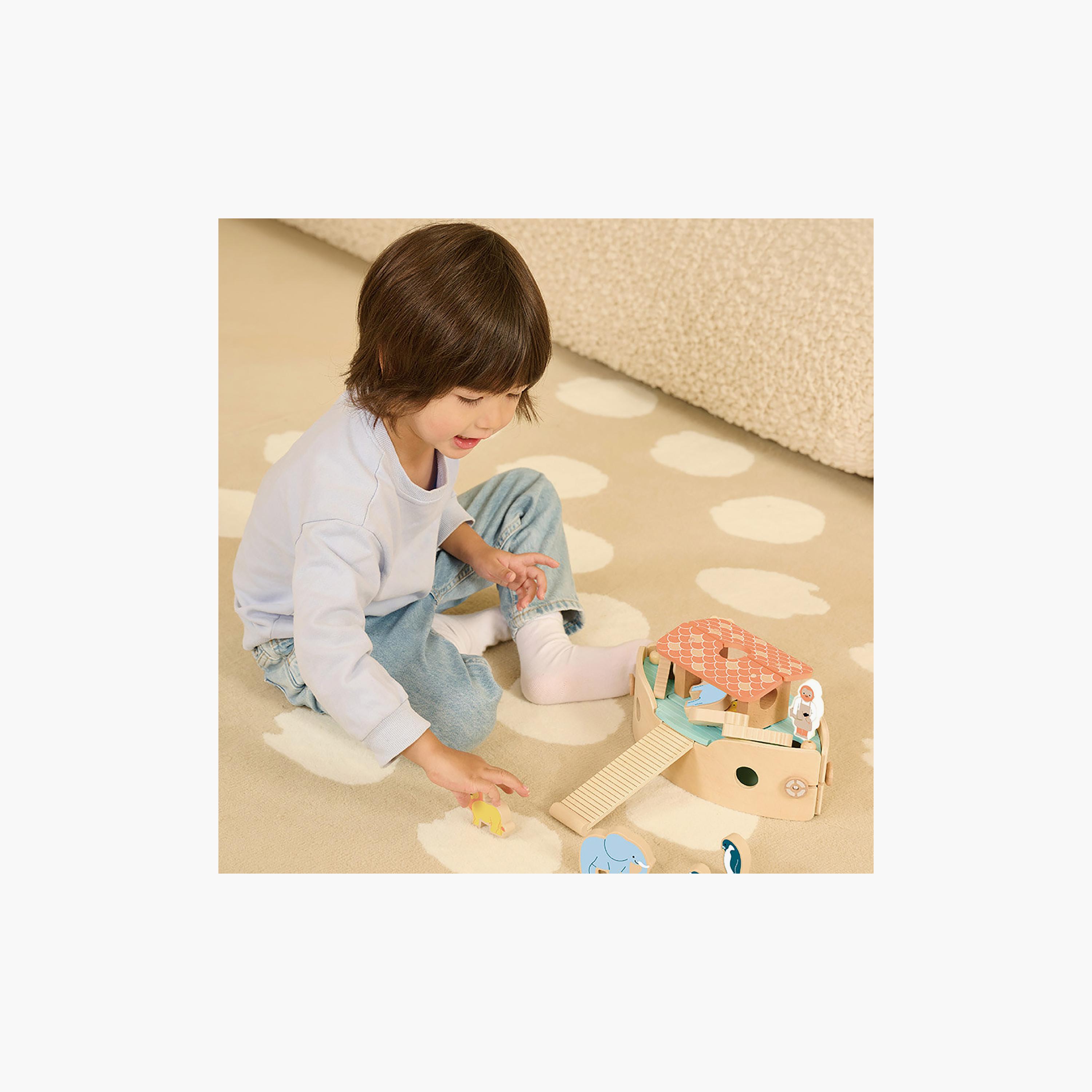 لعبة توازن خشبية سفينة نوح 16 قطعة من كلاسيك وورلد-toys-babyandtoddlertoys-learningtoys-image-7