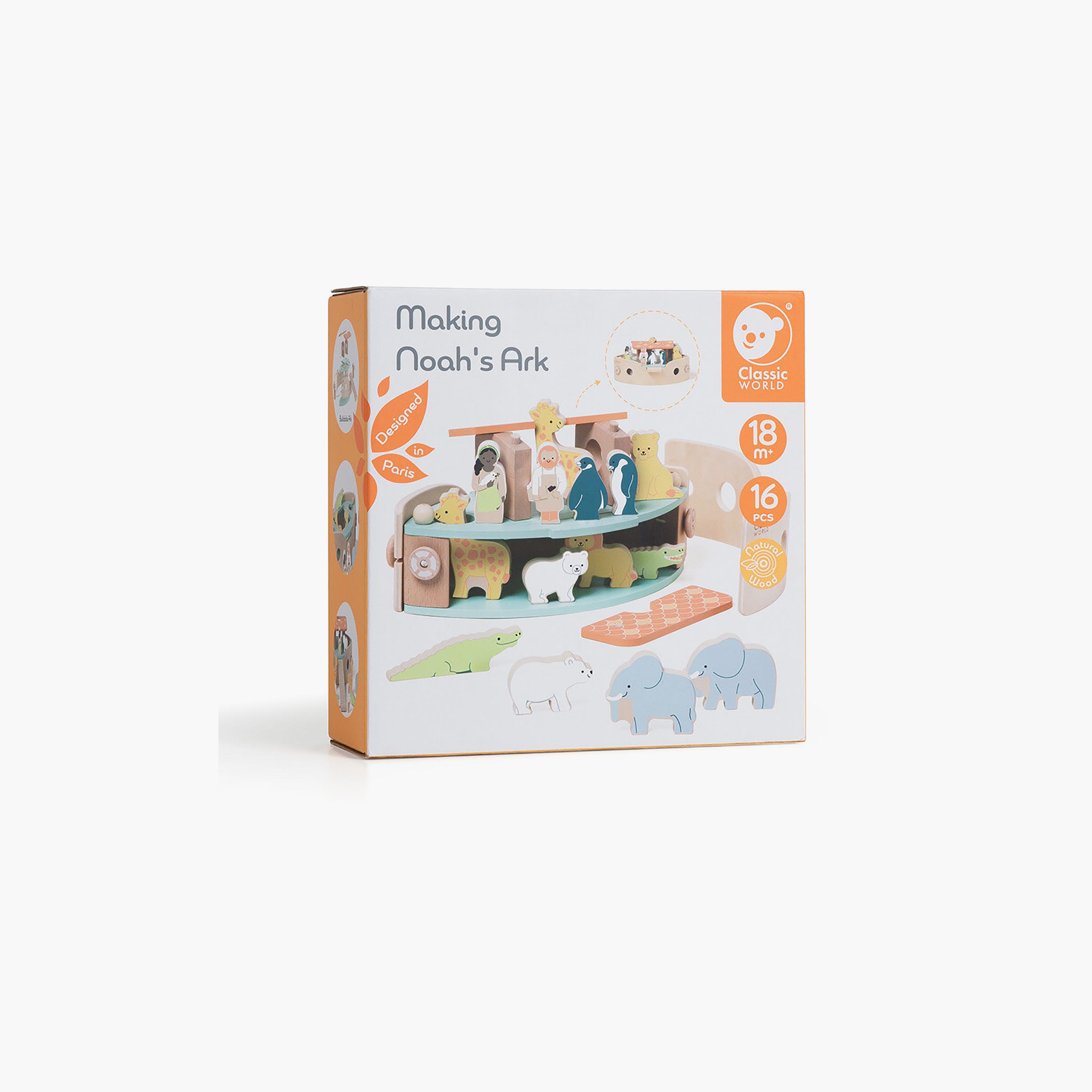 لعبة توازن خشبية سفينة نوح 16 قطعة من كلاسيك وورلد-toys-babyandtoddlertoys-learningtoys-image-8