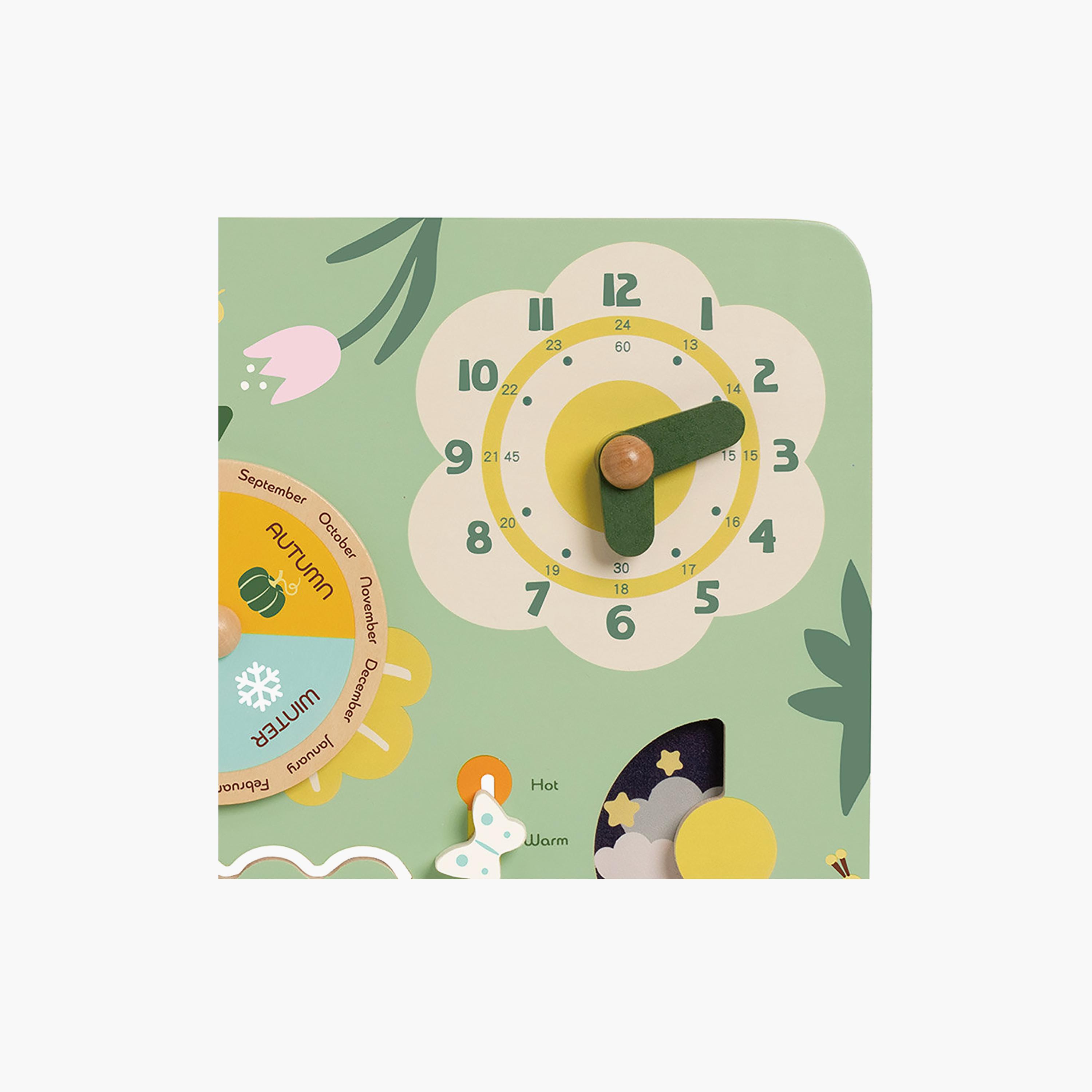 تقويم خشبي كلاسيكي بتصميم عتيق من كلاسيك وورلد-toys-babyandtoddlertoys-learningtoys-image-4