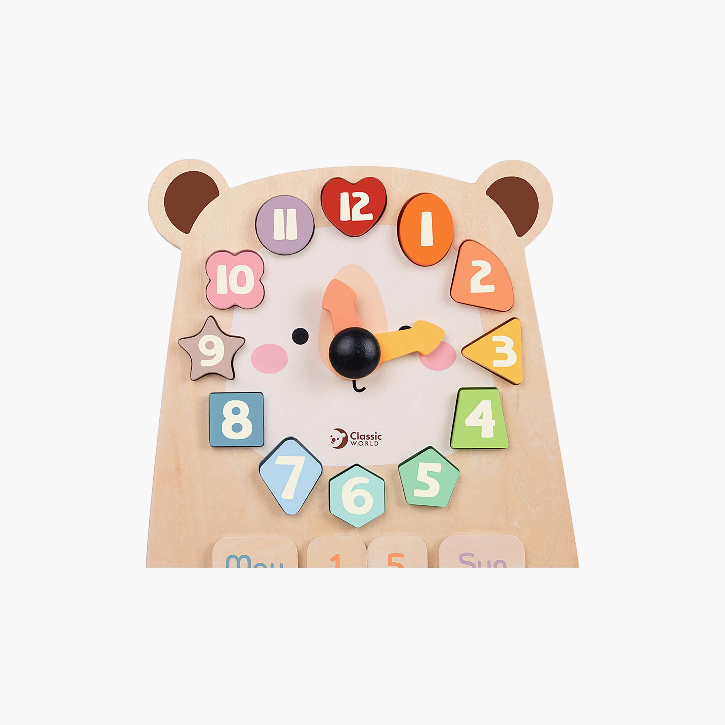 Classic World 30-Piece Wooden Tic-Tac Bear Clock Playset-toys-babyandtoddlertoys-learningtoys-image-10