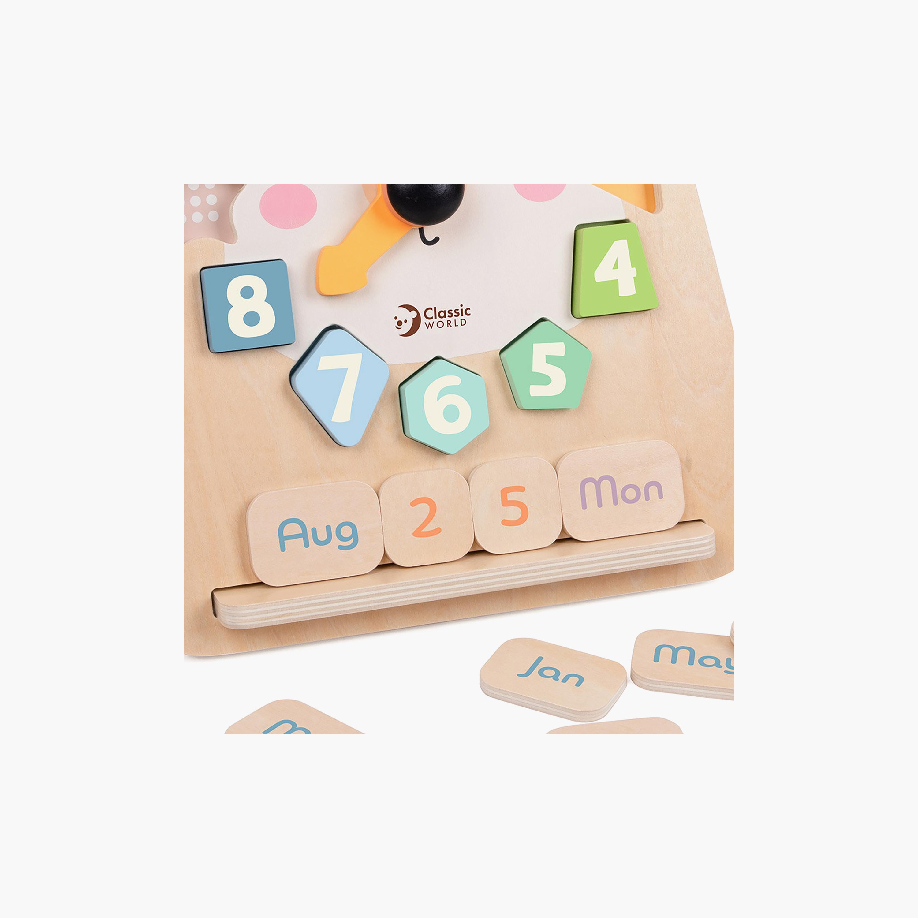 Classic World 30-Piece Wooden Tic-Tac Bear Clock Playset-toys-babyandtoddlertoys-learningtoys-image-7