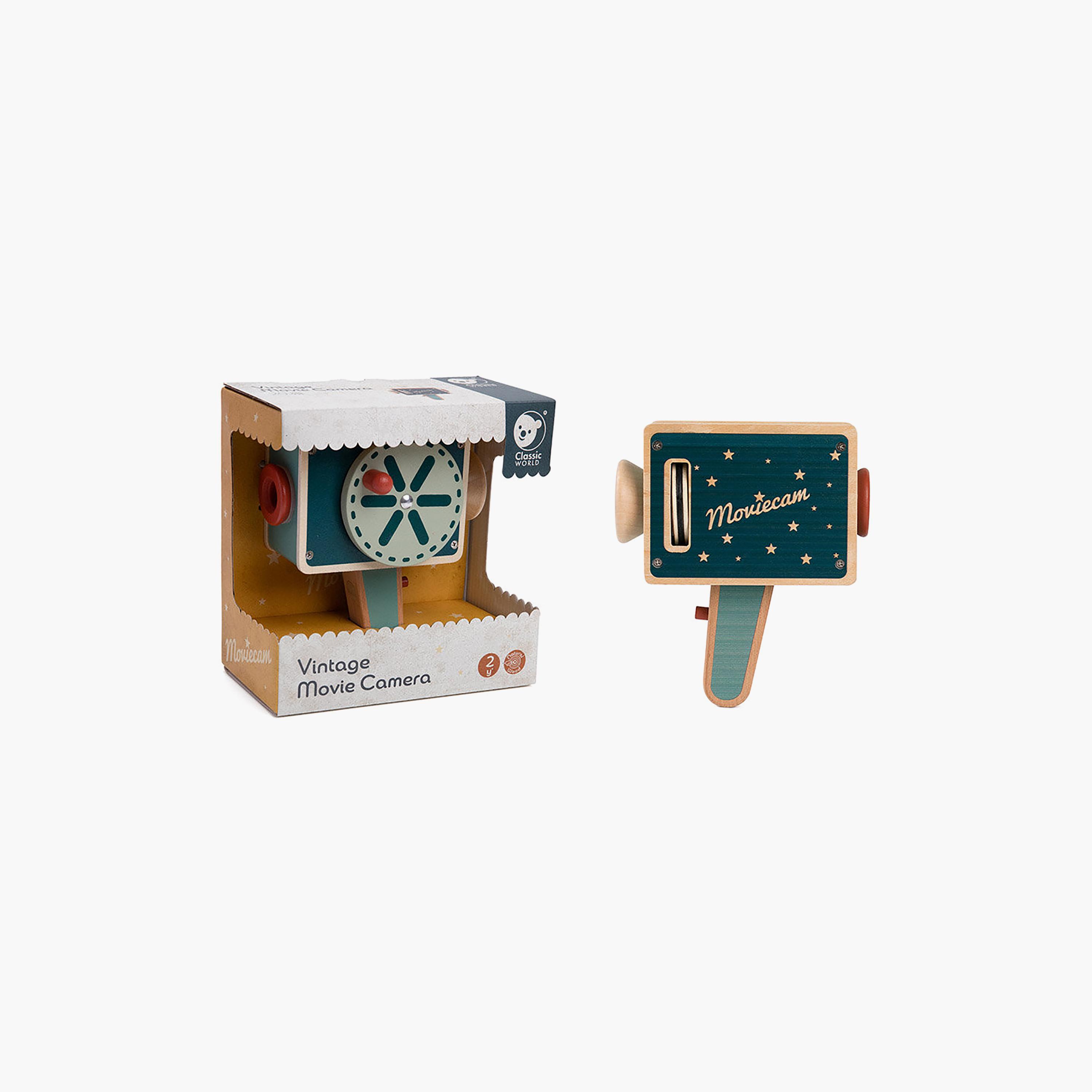 Classic World Wooden Vintage Movie Camera-toys-babyandtoddlertoys-learningtoys-image-5