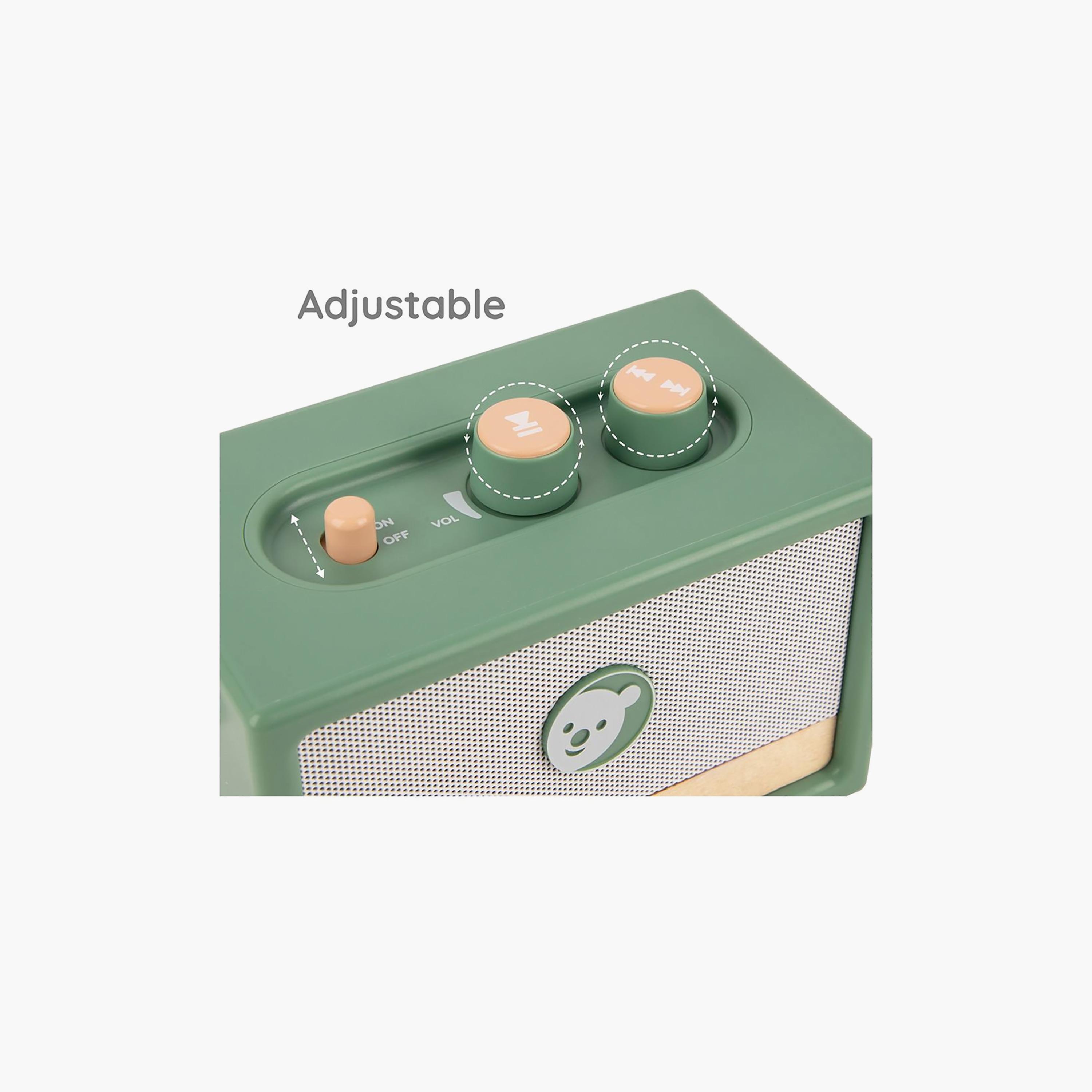 Classic World Wooden Mini Retro Tunes Karaoke Machine with Microphone Playset-toys-babyandtoddlertoys-learningtoys-image-7