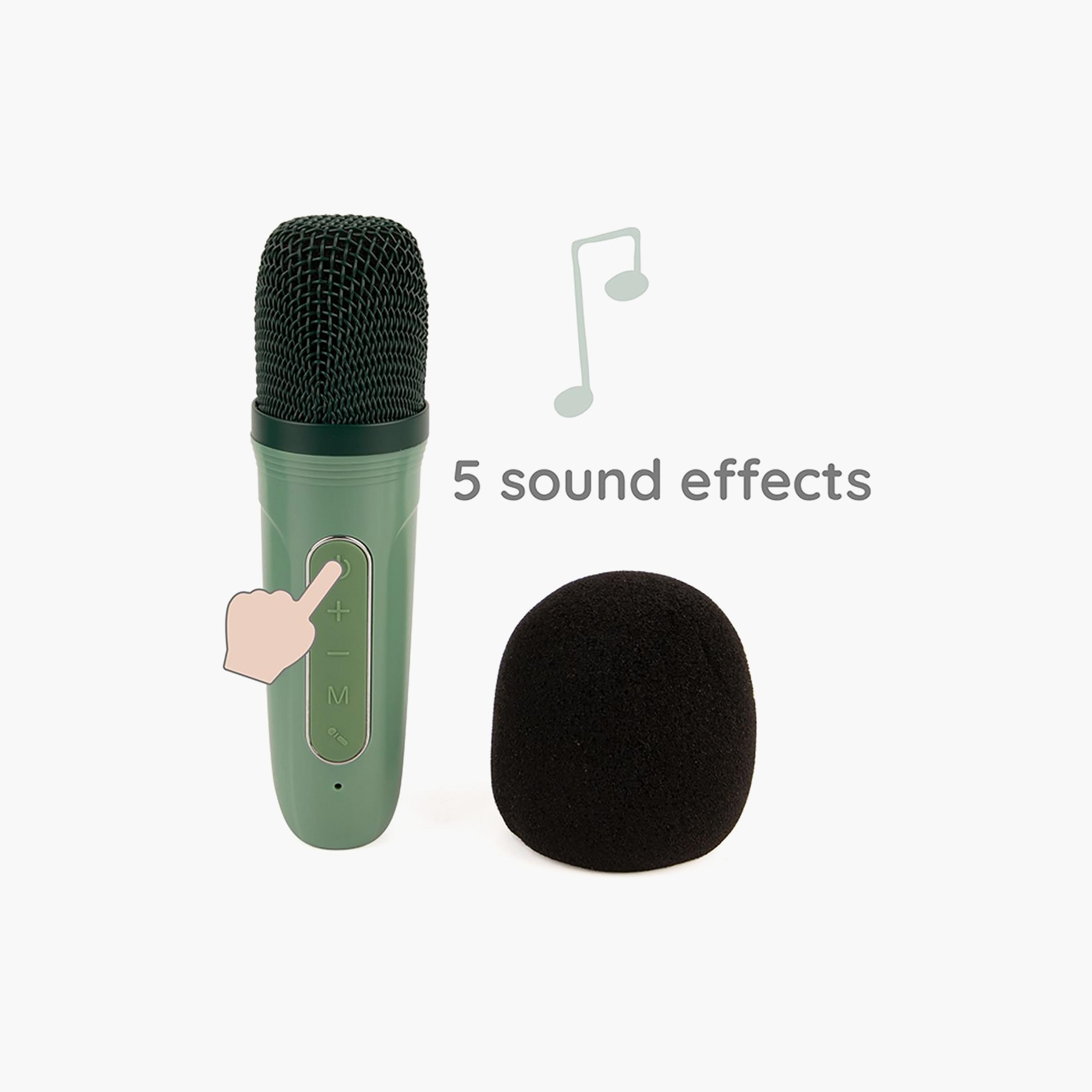 Classic World Wooden Mini Retro Tunes Karaoke Machine with Microphone Playset-toys-babyandtoddlertoys-learningtoys-image-8