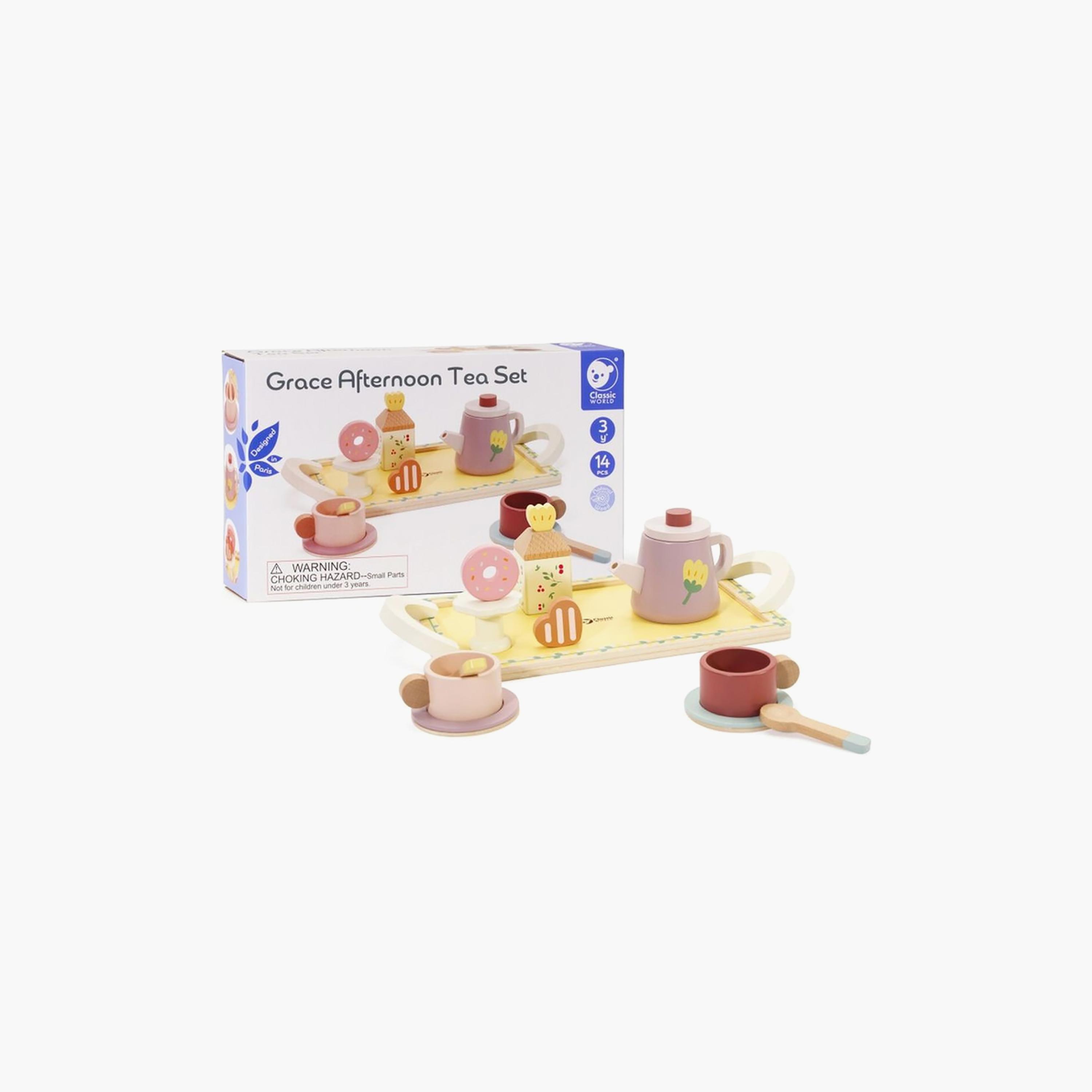 طقم شاي بعد الظهر جريس المكوّن من 14 قطعة من كلاسيك وورلد-toys-roleplay-kitchensets-image-5
