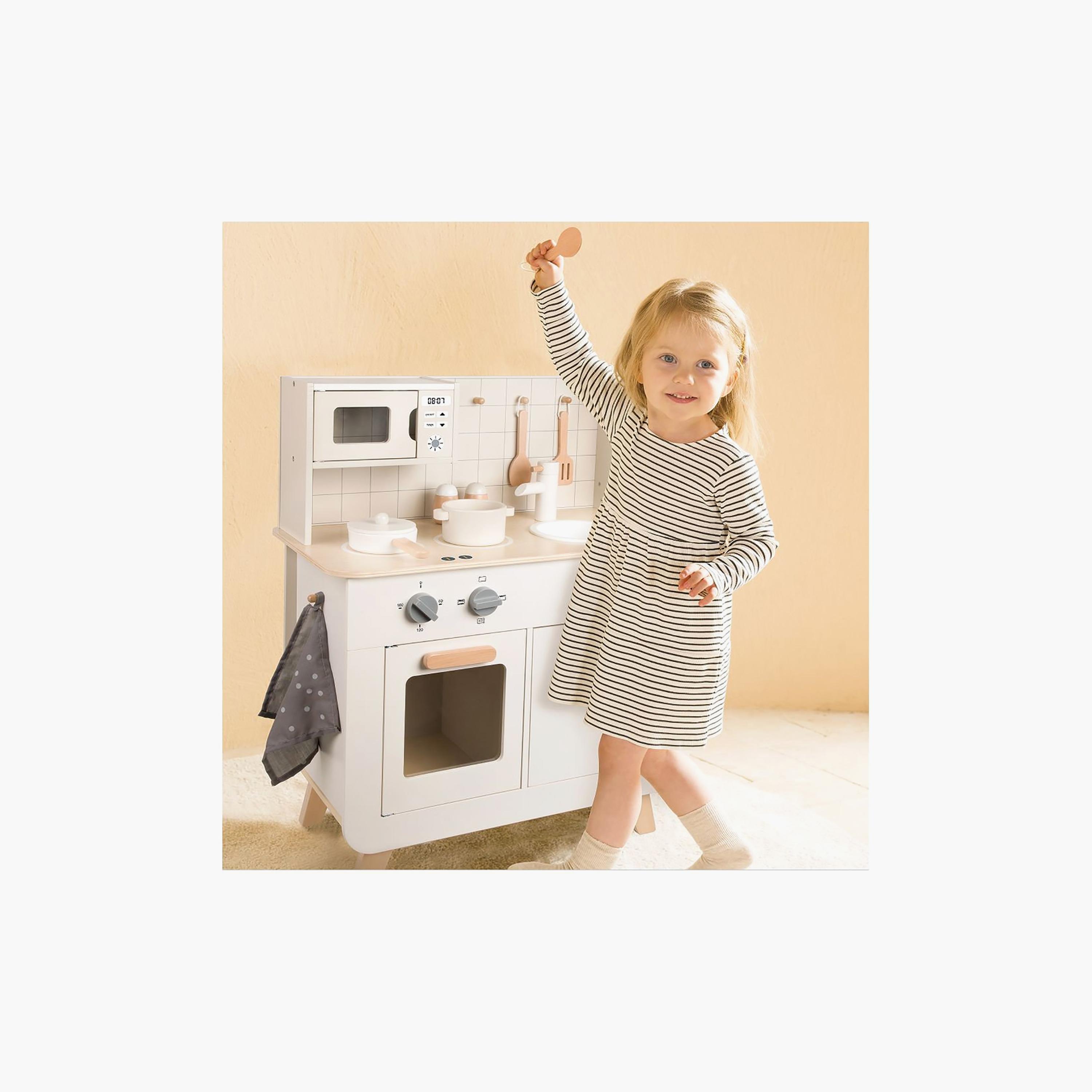 Classic World 11-Piece Elite Chefs Wooden Kitchen Playset-toys-roleplay-kitchensets-image-6
