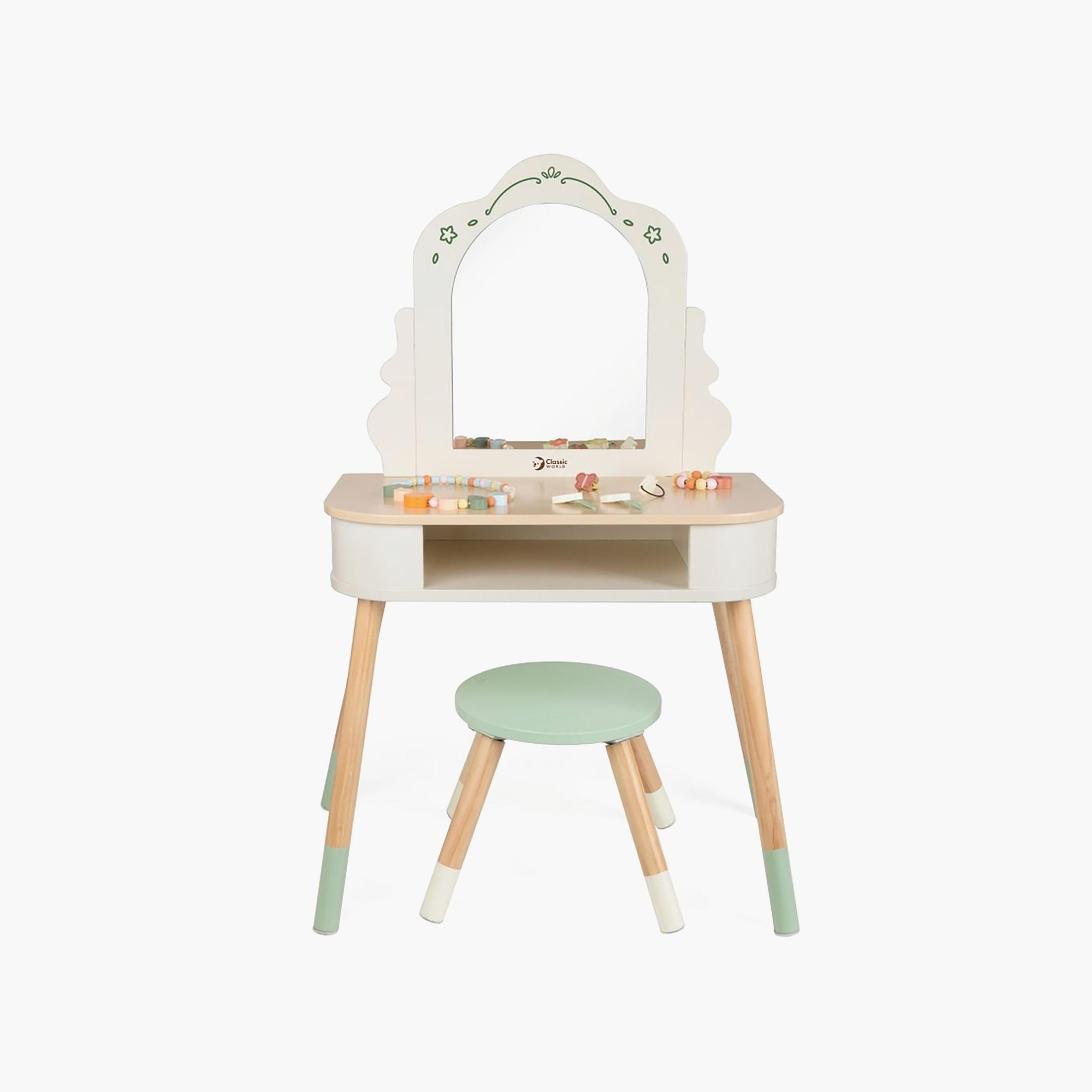 طقم تسريحة خشبية سحرية من كلاسيك وورلد 8 قطع-toys-roleplay-makeupandcosmeticsets-image-3