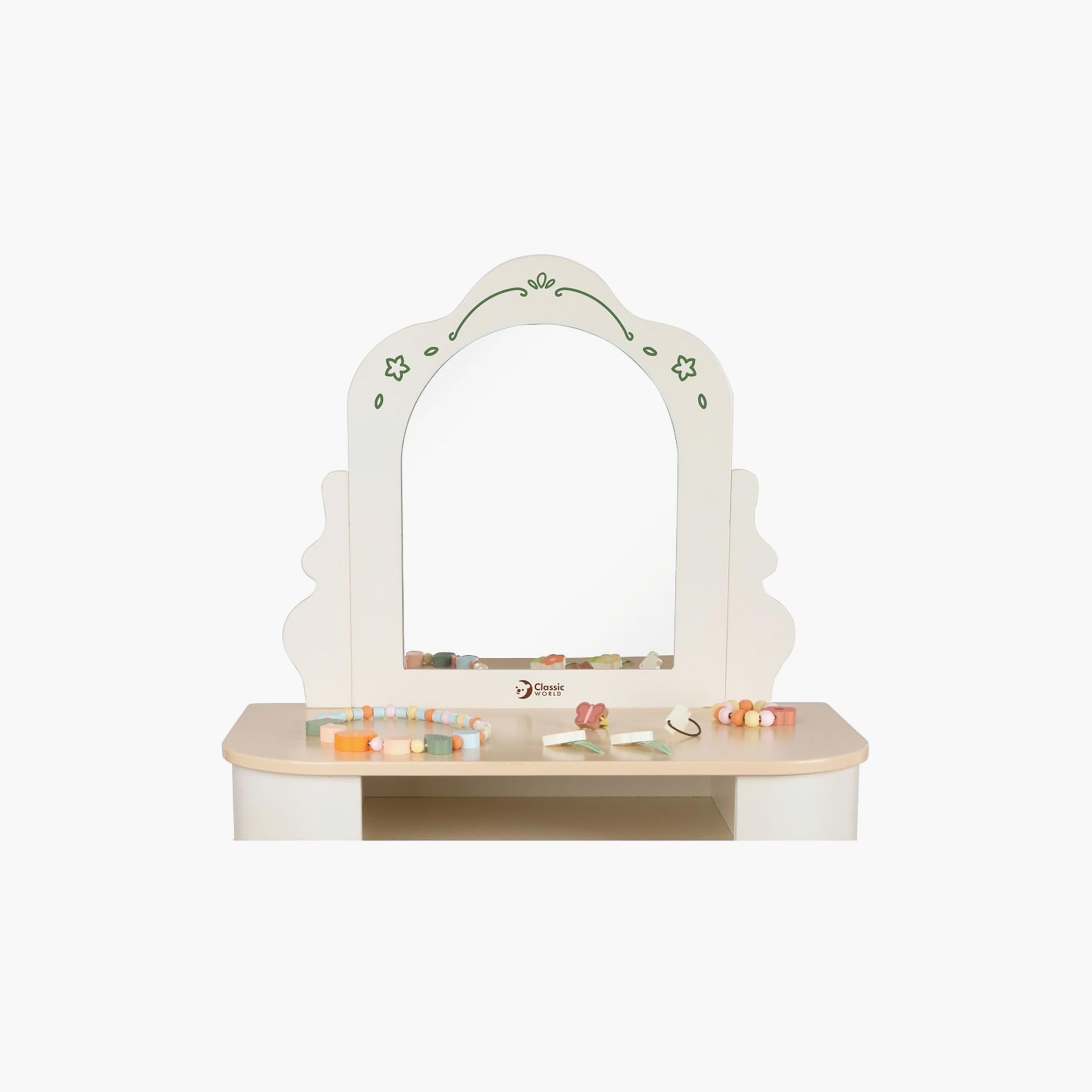 طقم تسريحة خشبية سحرية من كلاسيك وورلد 8 قطع-toys-roleplay-makeupandcosmeticsets-image-7