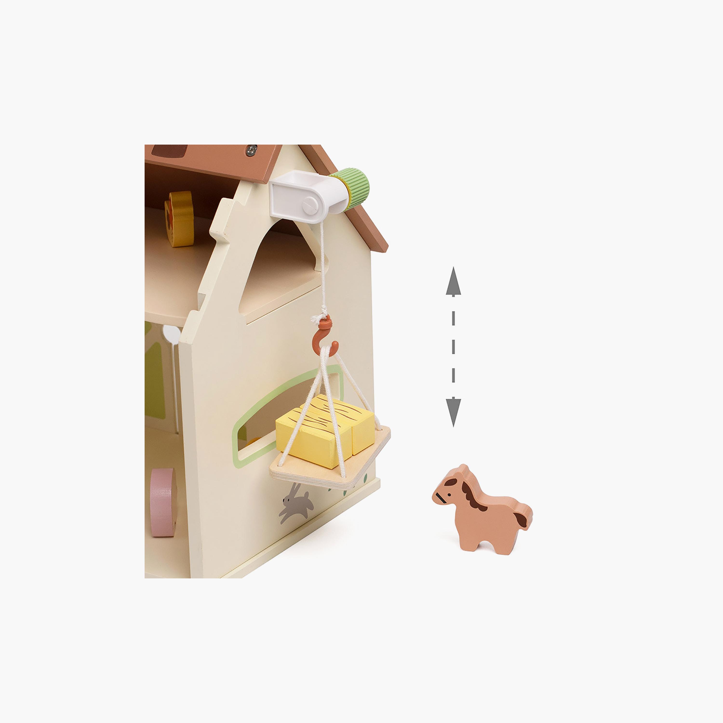 Classic World 17-Piece Wooden Vintage Farm Playset-toys-babyandtoddlertoys-learningtoys-image-4
