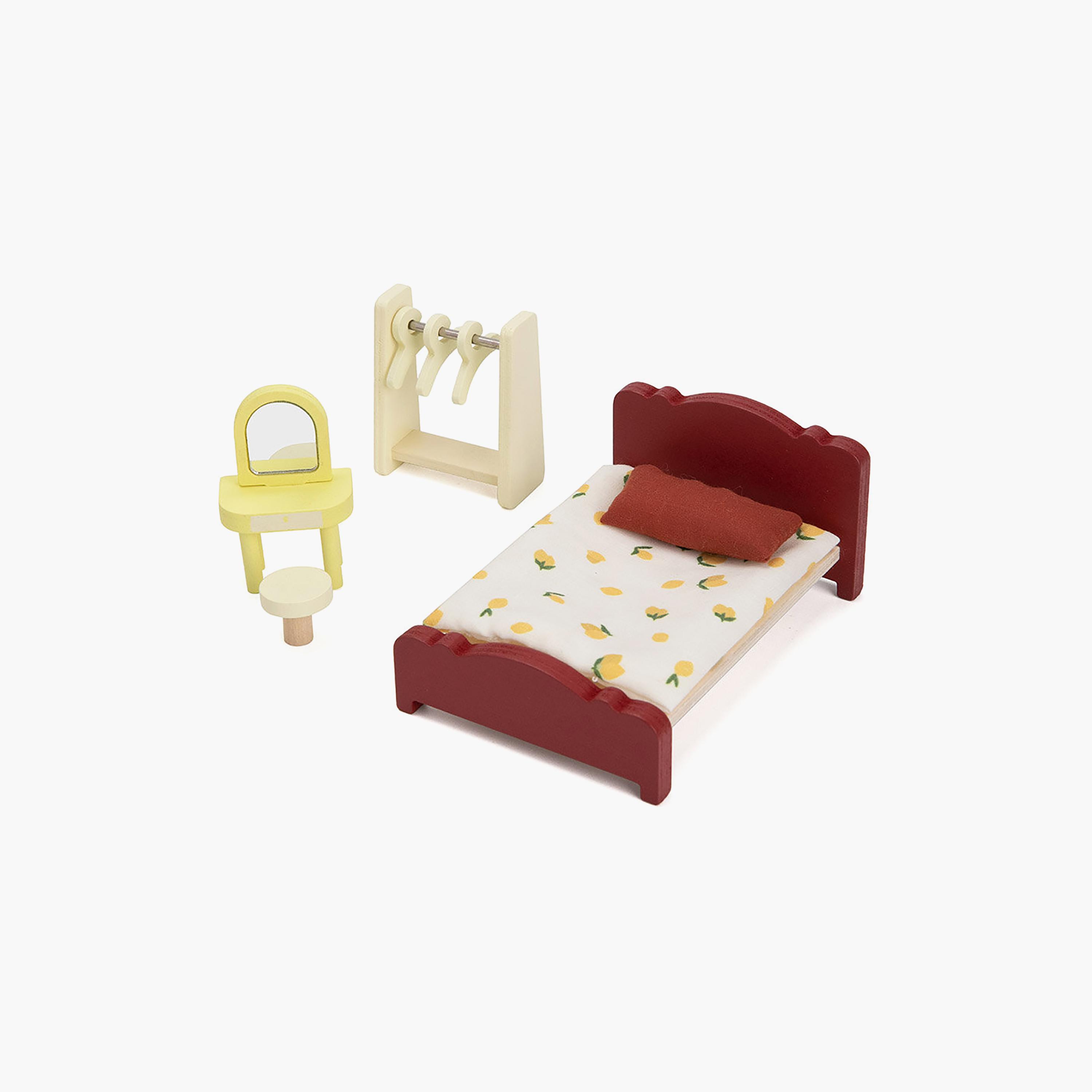 طقم بيت دمى خشبي مريح 24 قطعة من كلاسيك وورلد-toys-dollsandplaysets-dollhouses-image-3