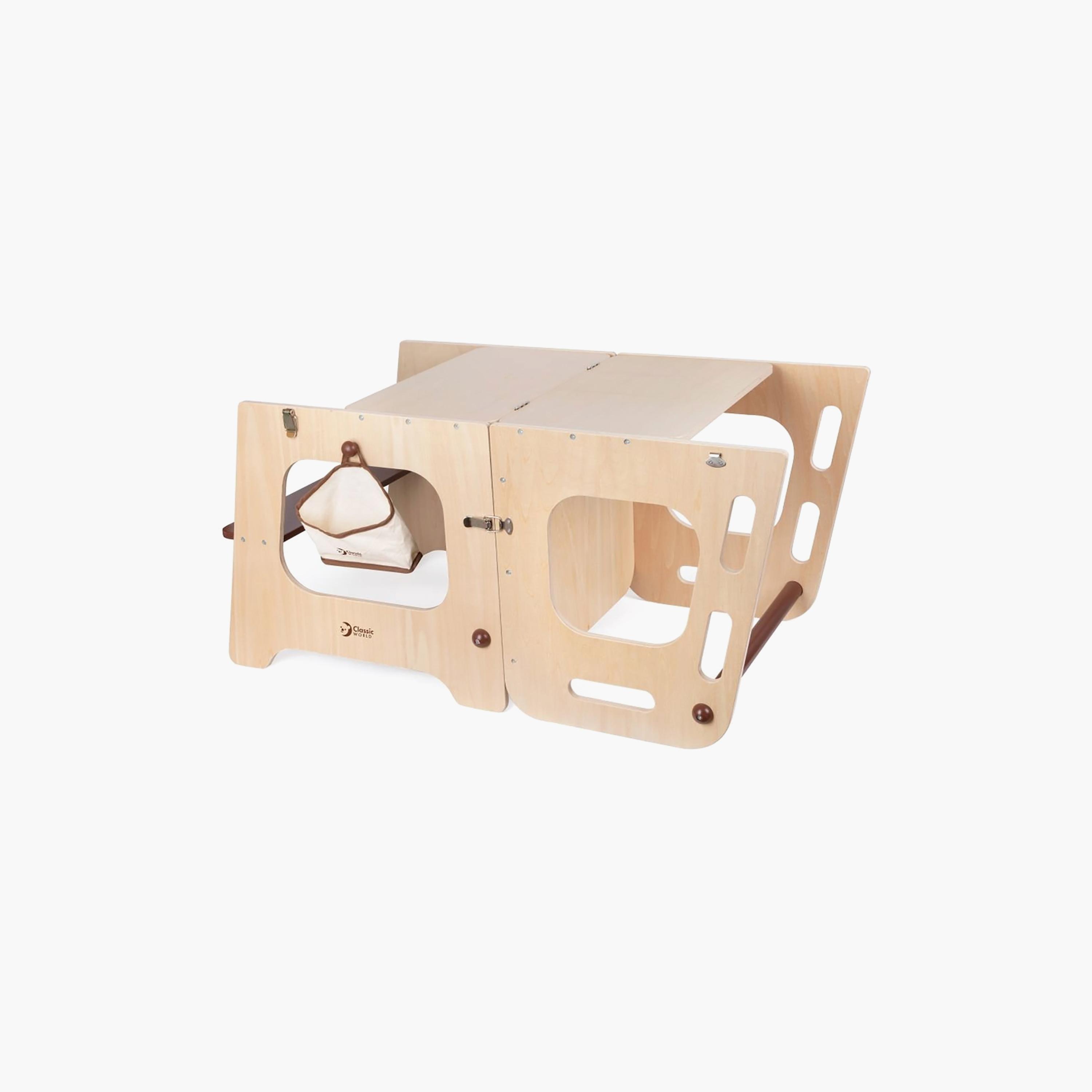 برج مساعدة قابل للتحويل إلى طاولة خشبية من كلاسيك وورلد-toys-babyandtoddlertoys-learningtoys-image-3