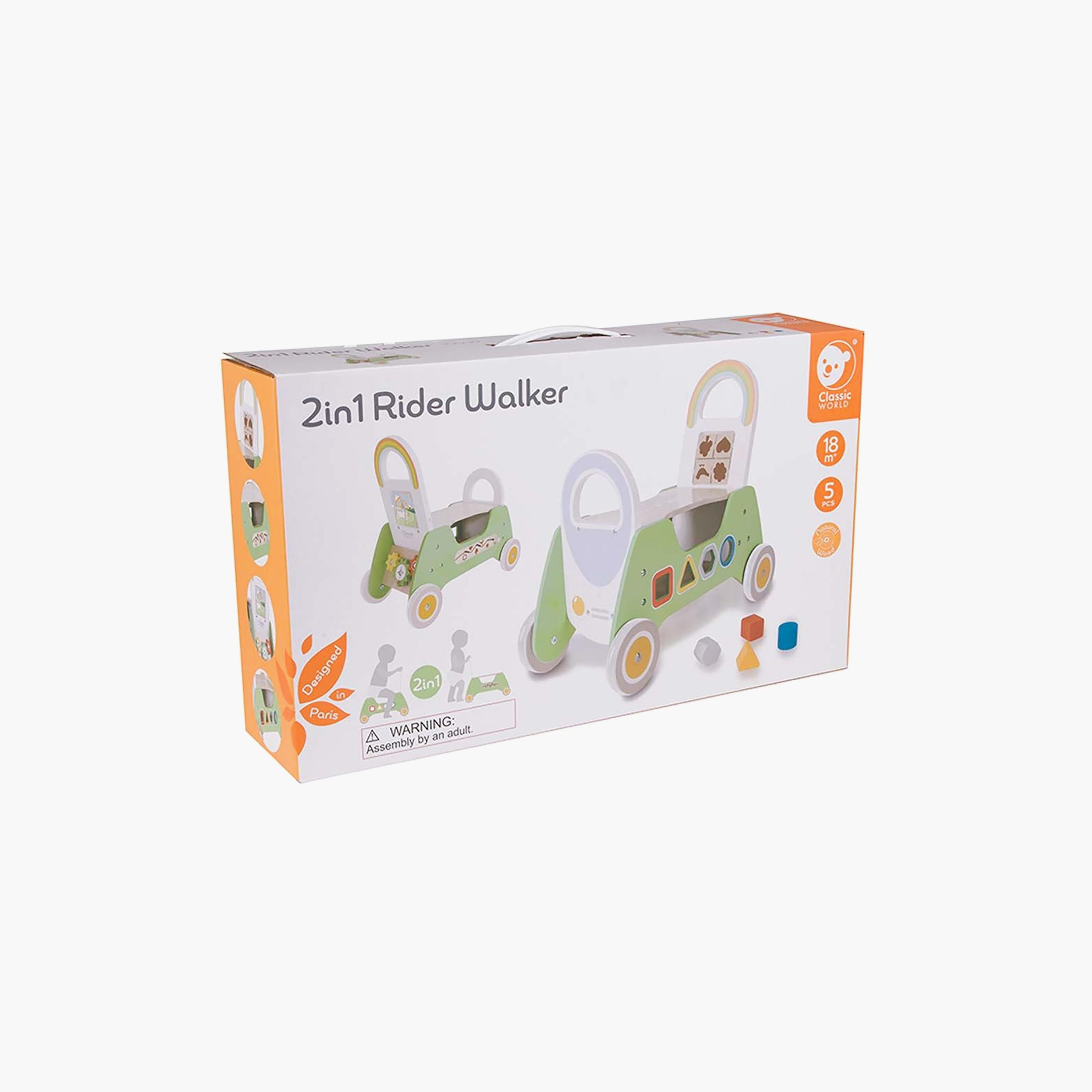 دراجة ومشاية خشبية 2 في 1 مكونة من 5 قطع من كلاسيك وورلد-toys-babyandtoddlertoys-learningtoys-image-8