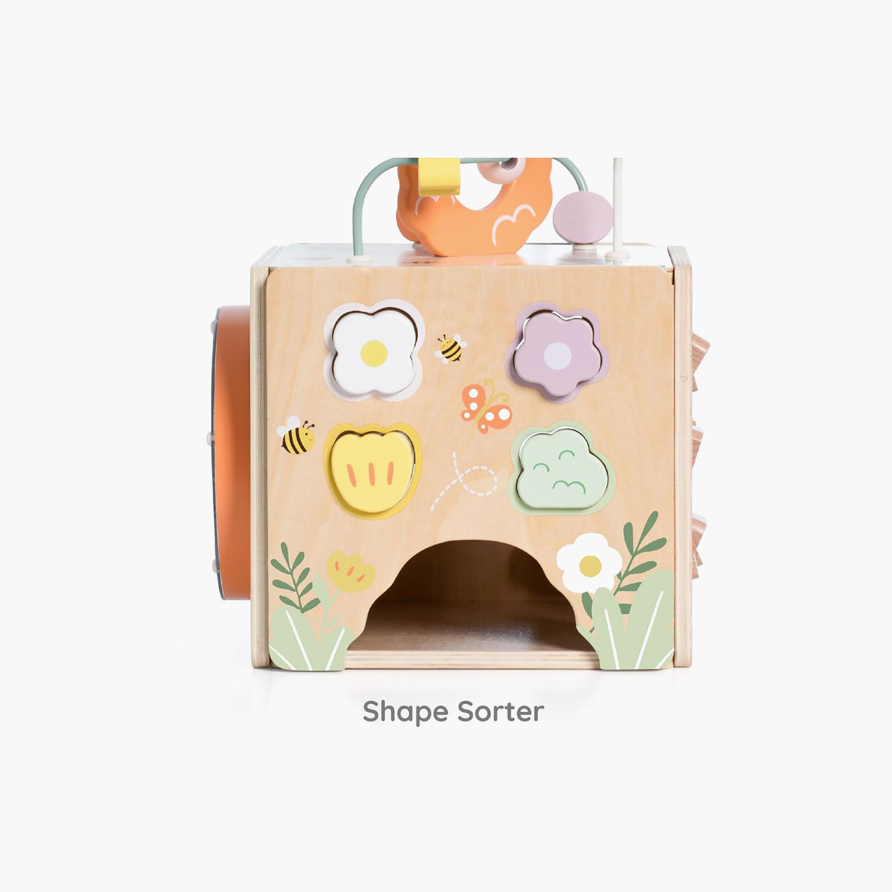 مكعب أنشطة خشبي بتصميم نحلة العسل من كلاسيك وورلد-toys-babyandtoddlertoys-learningtoys-image-3