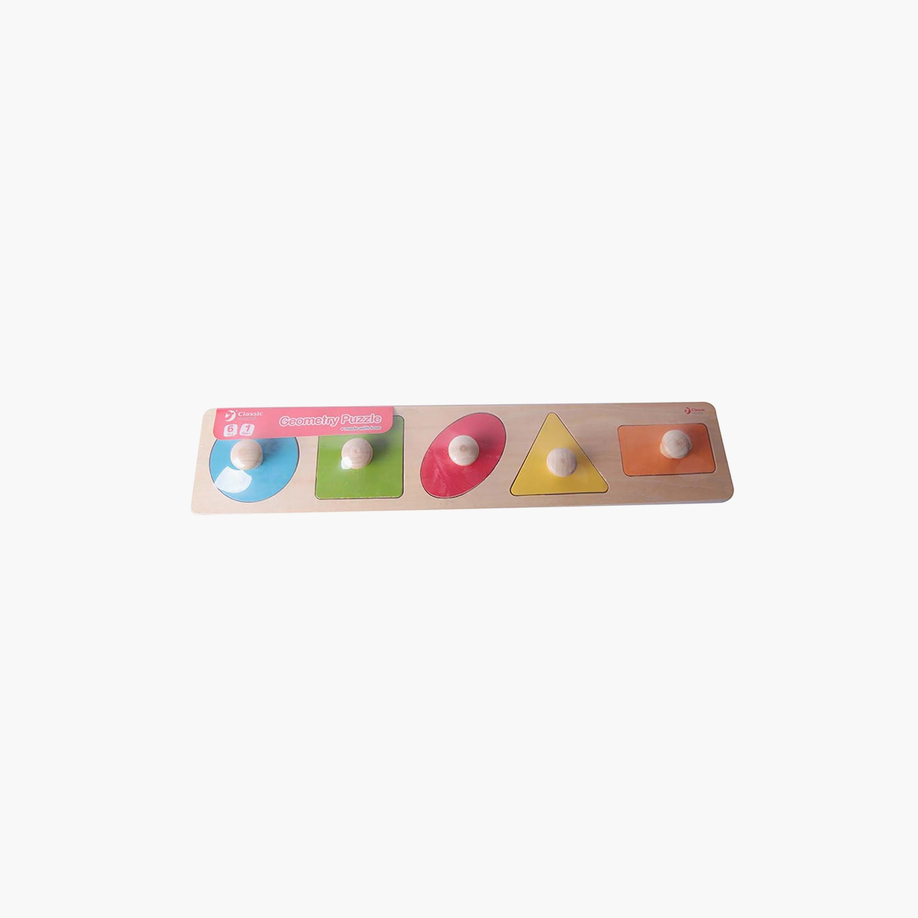 طقم ألغاز هندسية خشبية من 6 قطع من كلاسيك وورلد-toys-indoortoys-puzzles-image-3