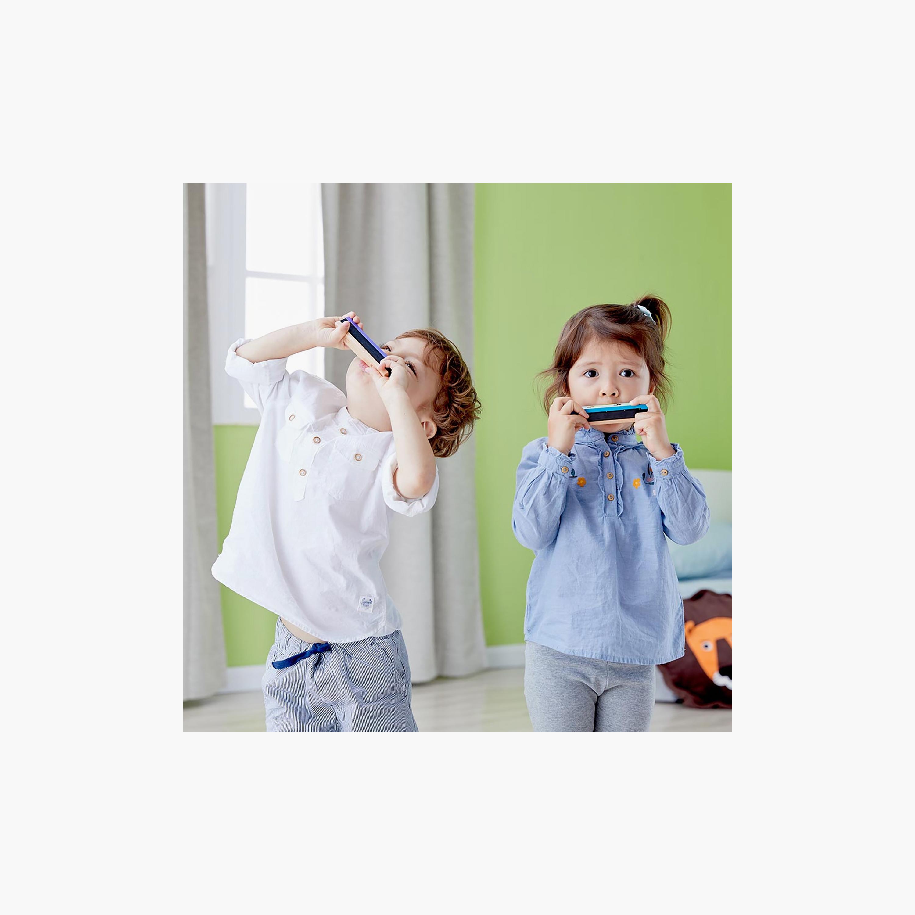 هارمونيكا خشبية موسيقية من كلاسيك ورلد - ألوان متعددة-toys-educational-musicaltoys-image-6
