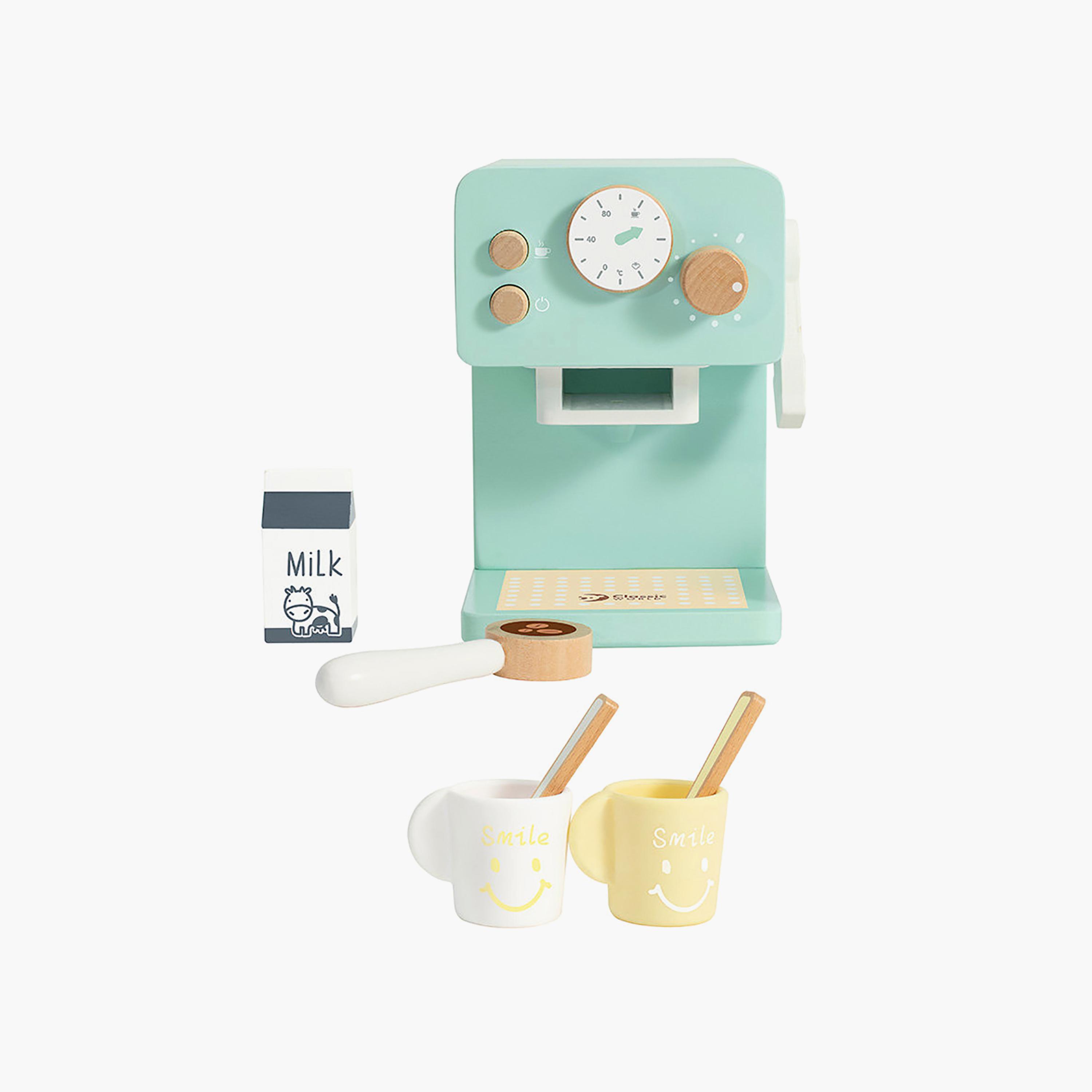 طقم لعبة صانع قهوة خشبي من 7 قطع من كلاسيك ورلد-toys-roleplay-kitchensets-image-1