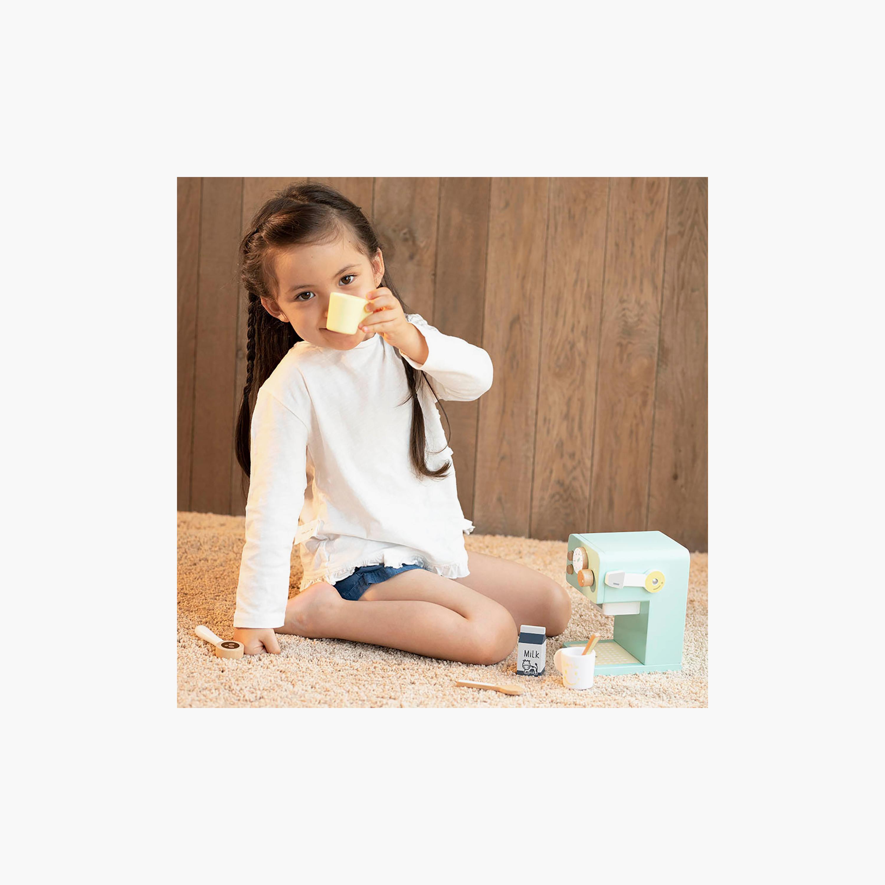طقم لعبة صانع قهوة خشبي من 7 قطع من كلاسيك ورلد-toys-roleplay-kitchensets-image-2
