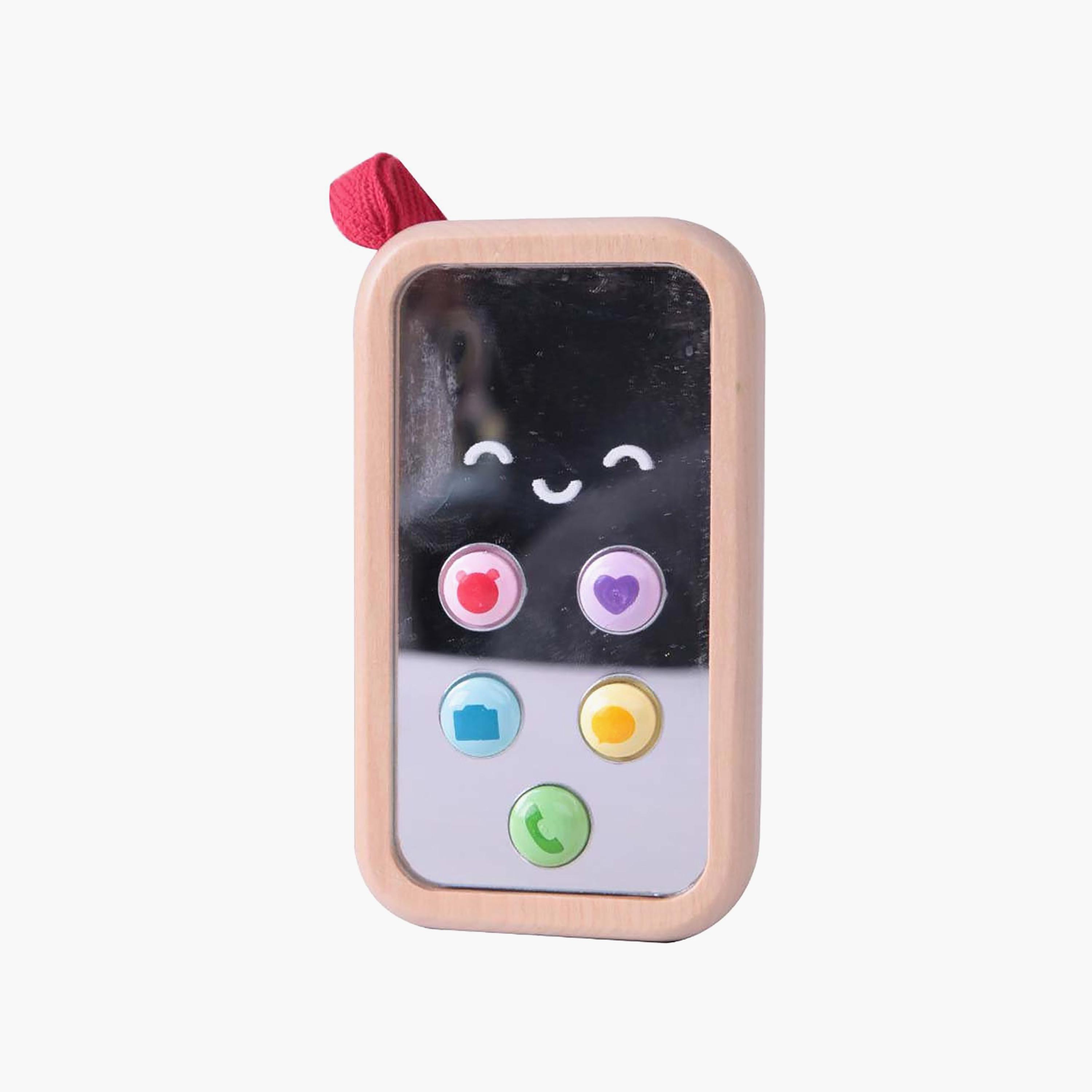لعبة هاتف خلوي خشبي "أول هاتف لي" من كلاسيك وورلد-toys-babyandtoddlertoys-learningtoys-image-1