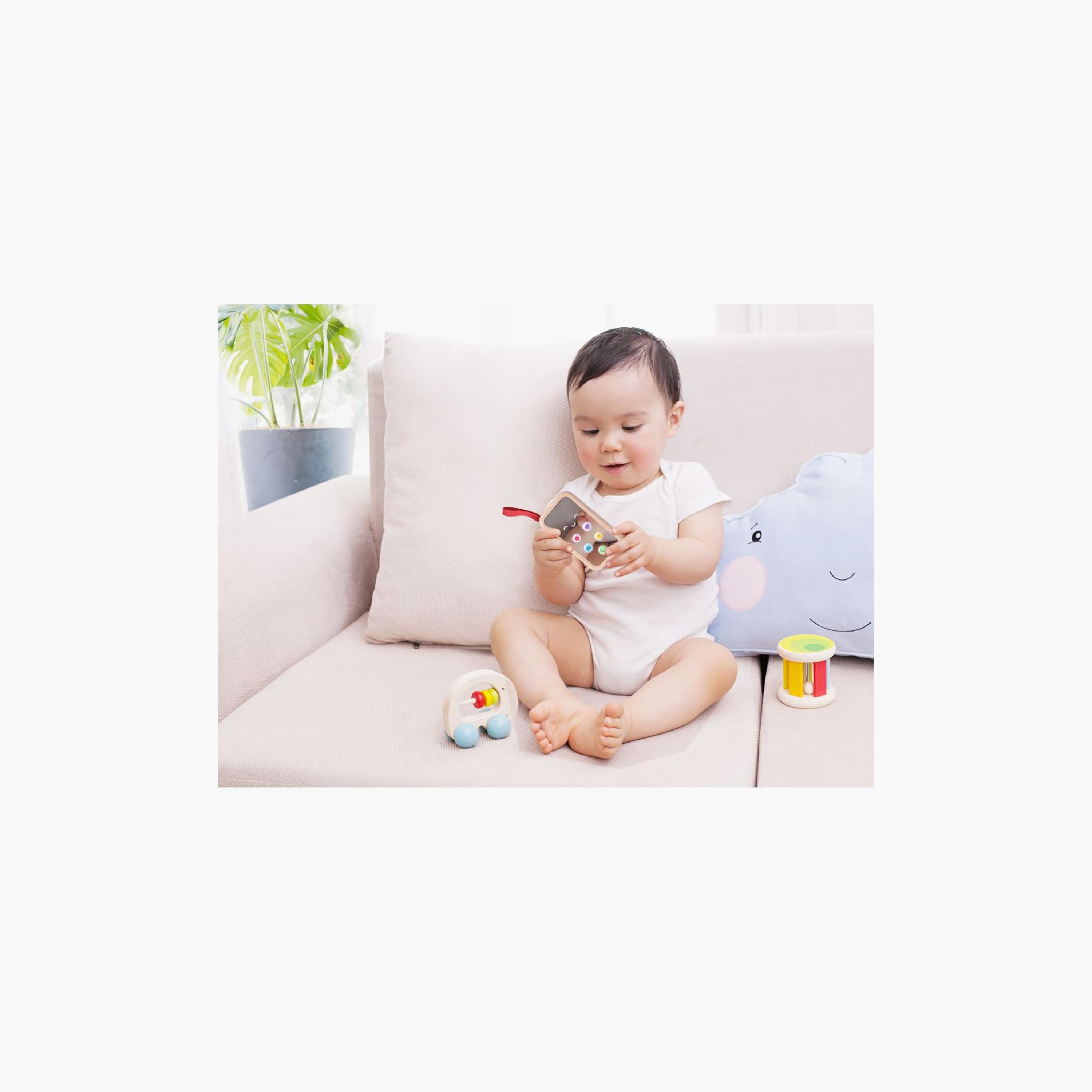لعبة هاتف خلوي خشبي "أول هاتف لي" من كلاسيك وورلد-toys-babyandtoddlertoys-learningtoys-image-5