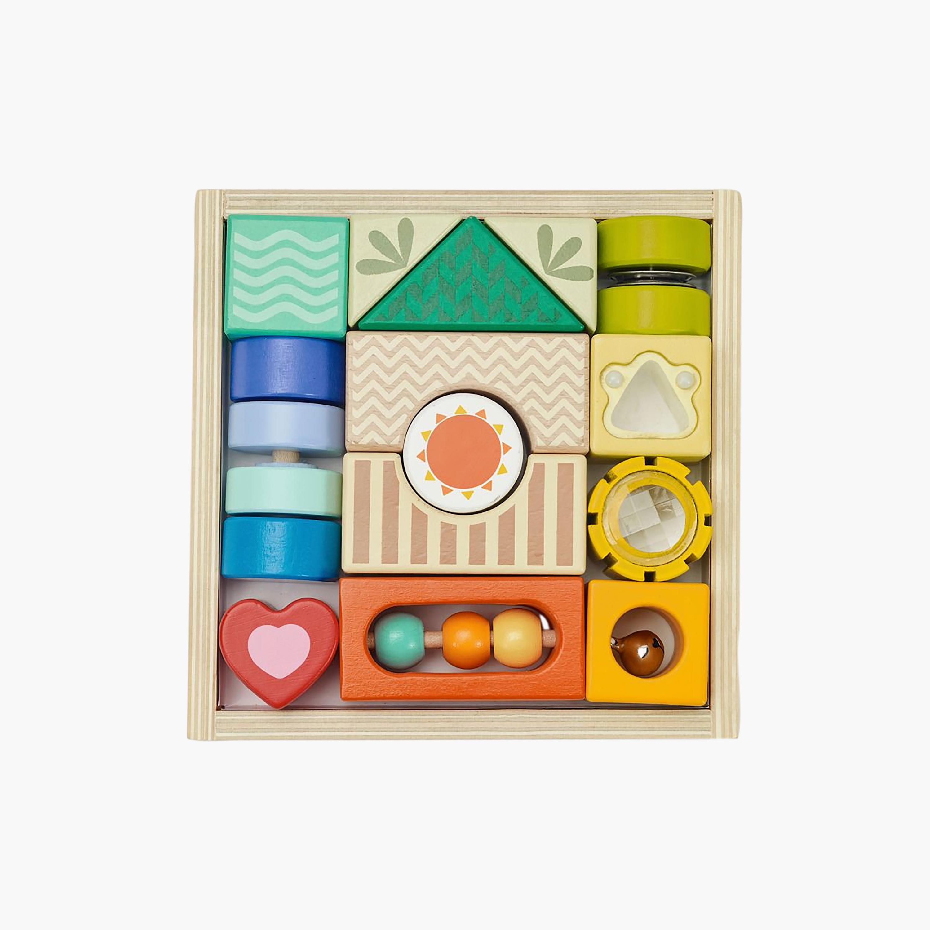 Classic World 15-Piece Wooden Exploration Block Playset-toys-buildingblocks-blocks-image-1