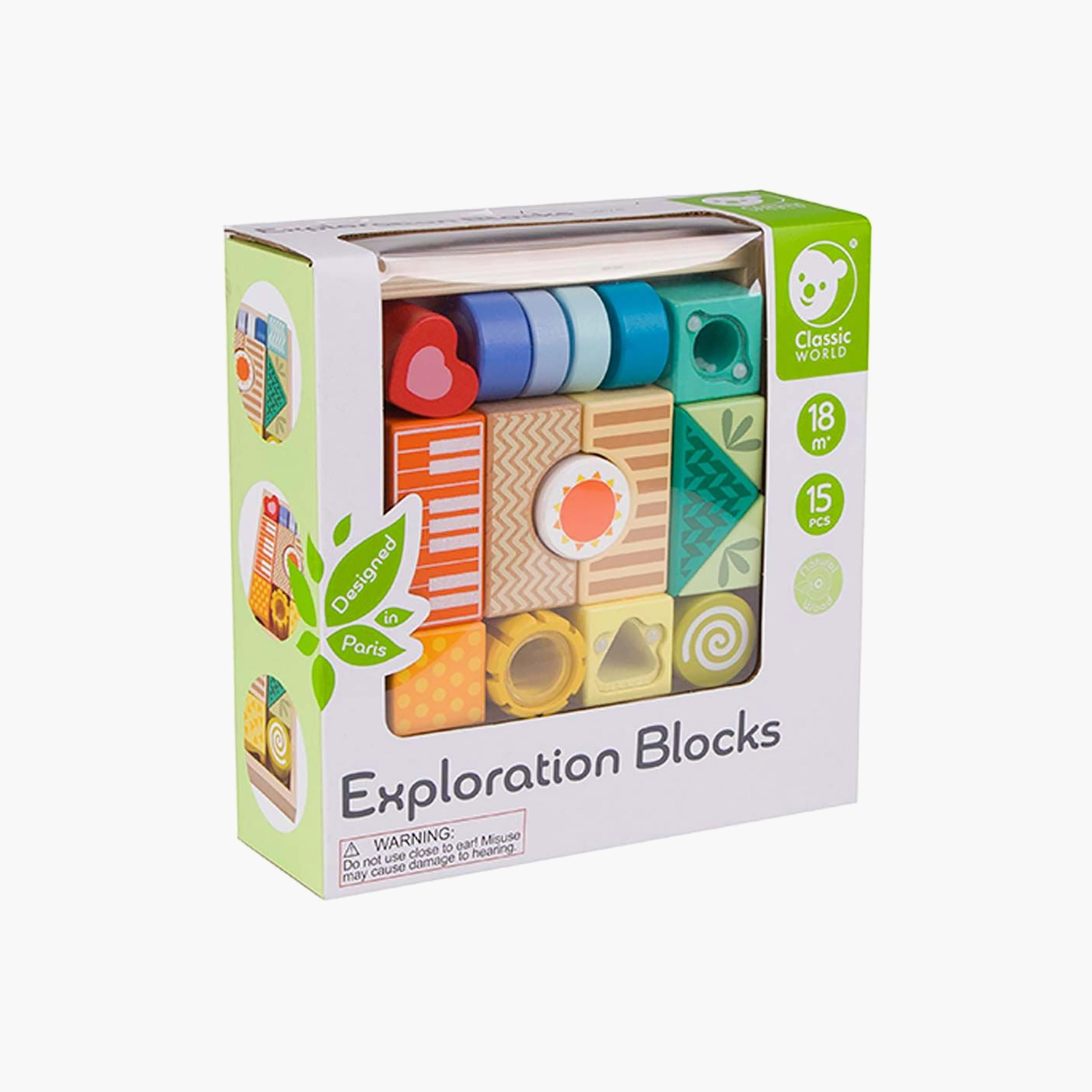 Classic World 15-Piece Wooden Exploration Block Playset-toys-buildingblocks-blocks-image-10