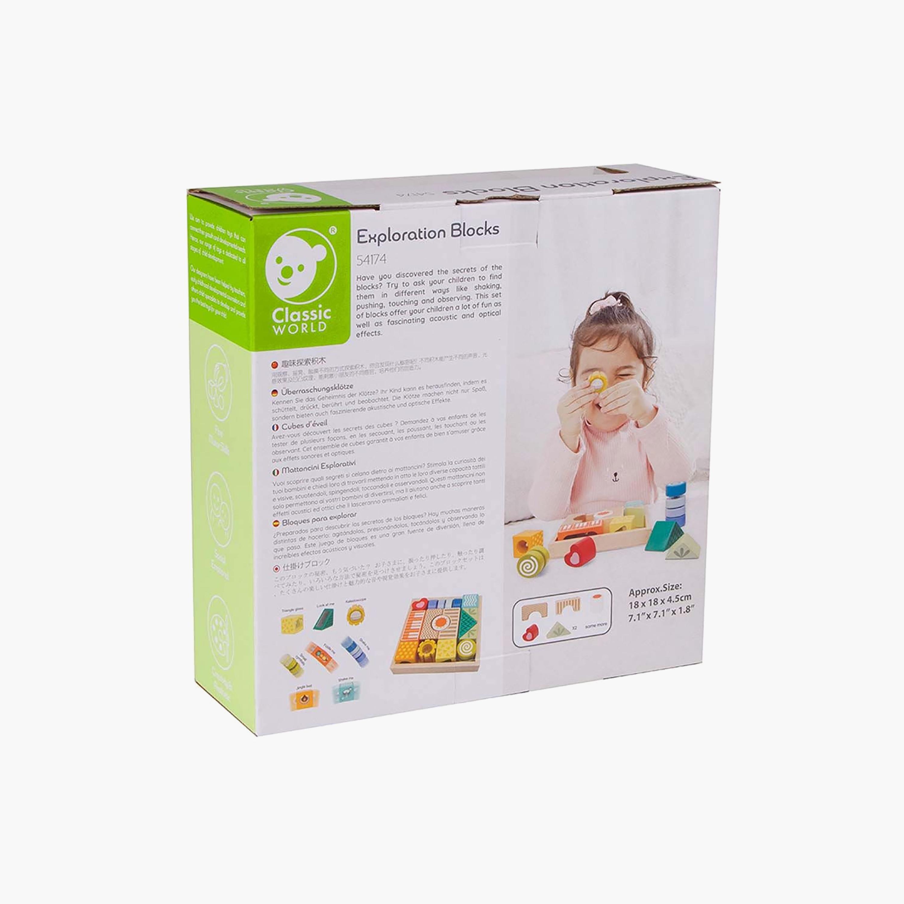 Classic World 15-Piece Wooden Exploration Block Playset-toys-buildingblocks-blocks-image-2