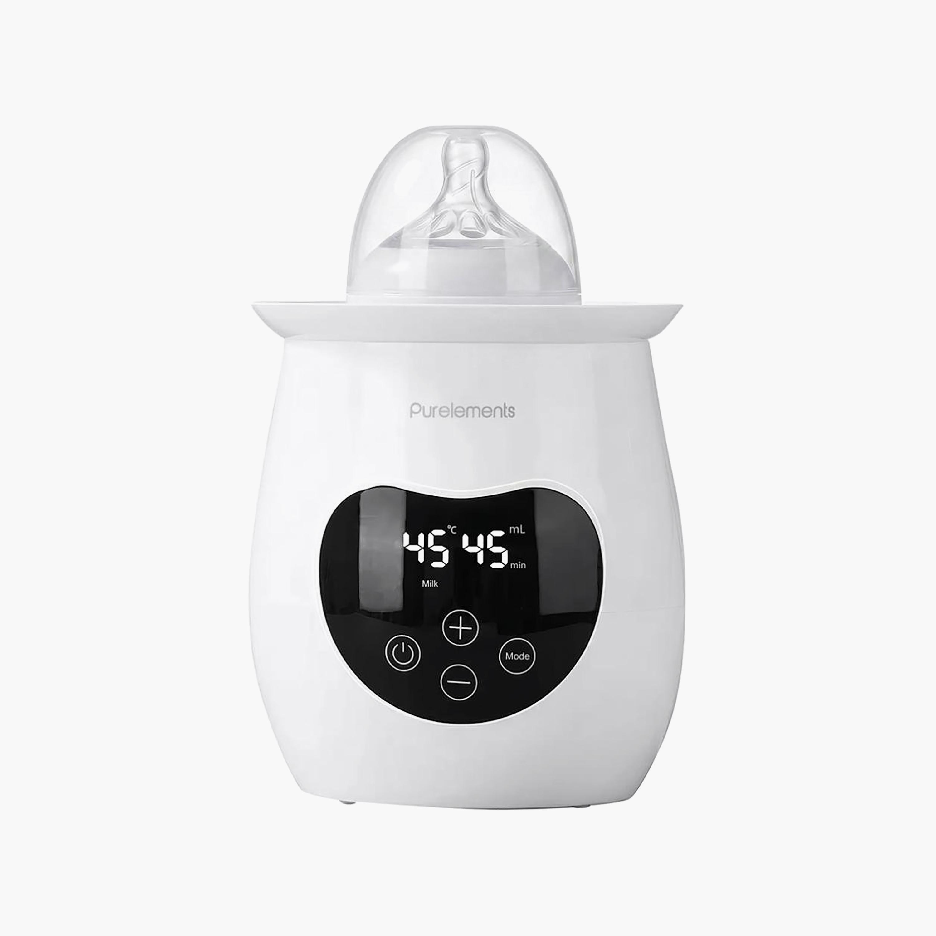 جهاز تدفئة زجاجات وطعام 4 في 1 بيور إليمنتس-baby-feeding-sterilizersandwarmers-image-1