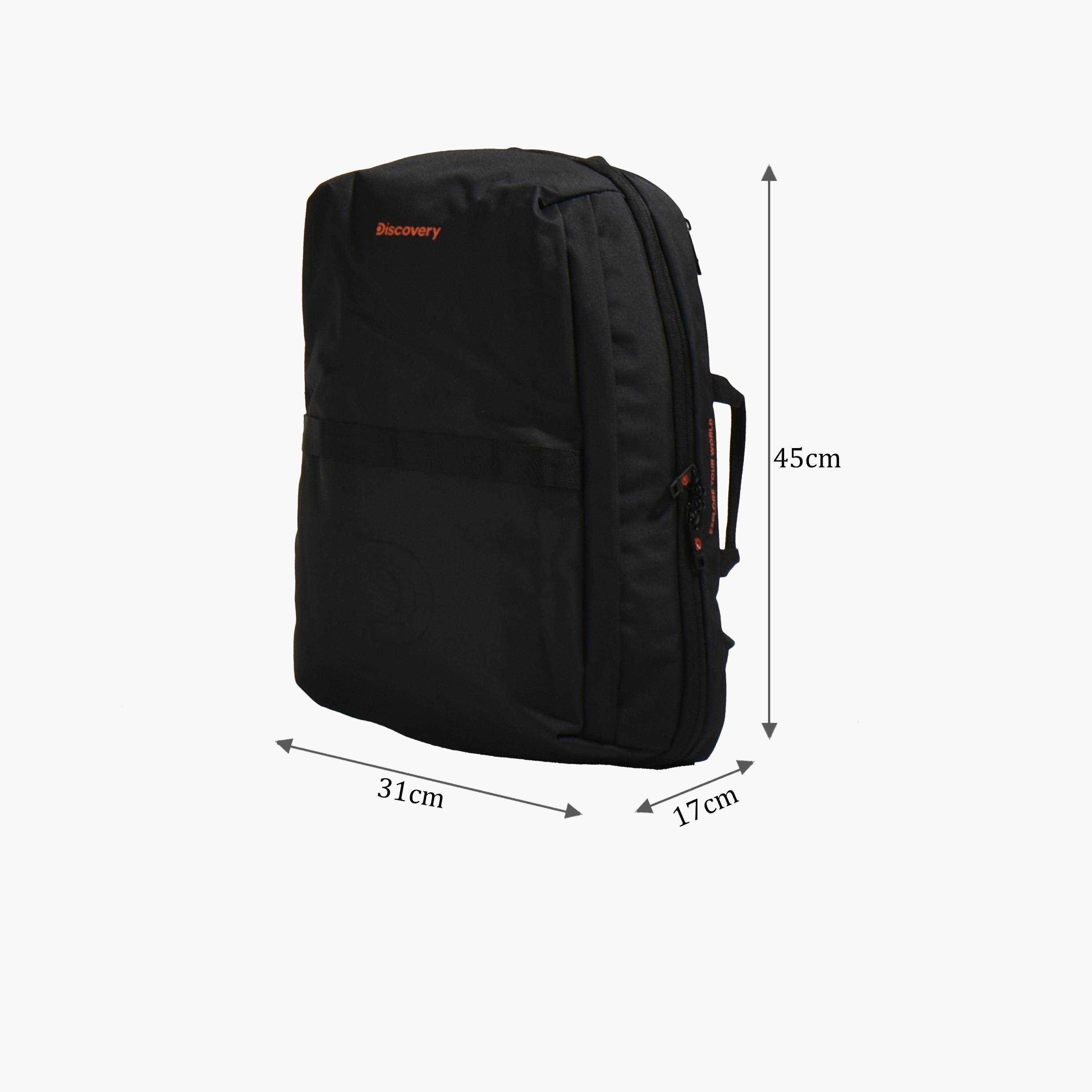 Discovery | 17.7 Inches Backpack, Polyester, Adjustable Strap | D01205-travel-luggagesandbags-backpacks-image-2