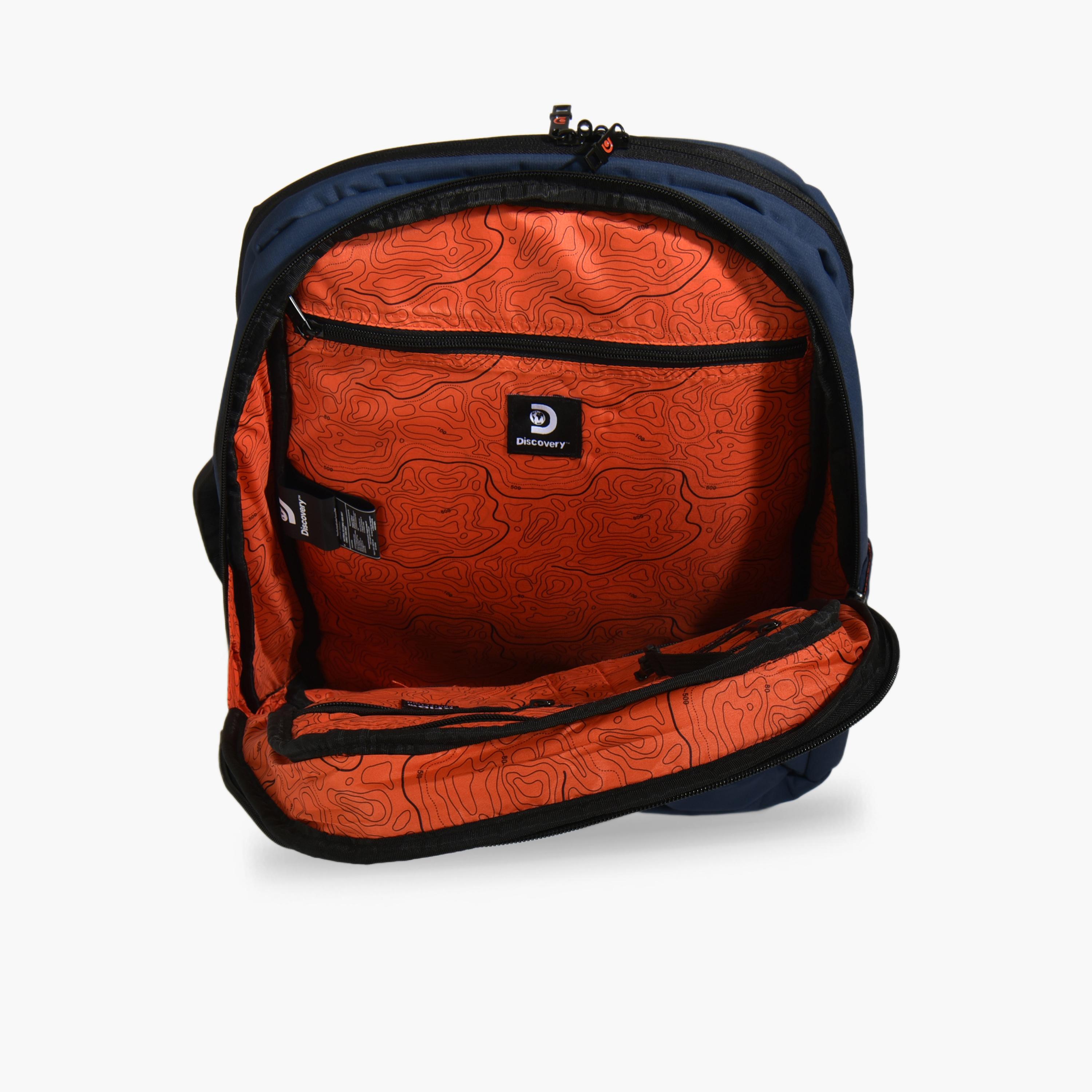 Discovery | 17 Inches Backpack, Polyester, Adjustable Strap | D01207-travel-luggagesandbags-backpacks-image-8