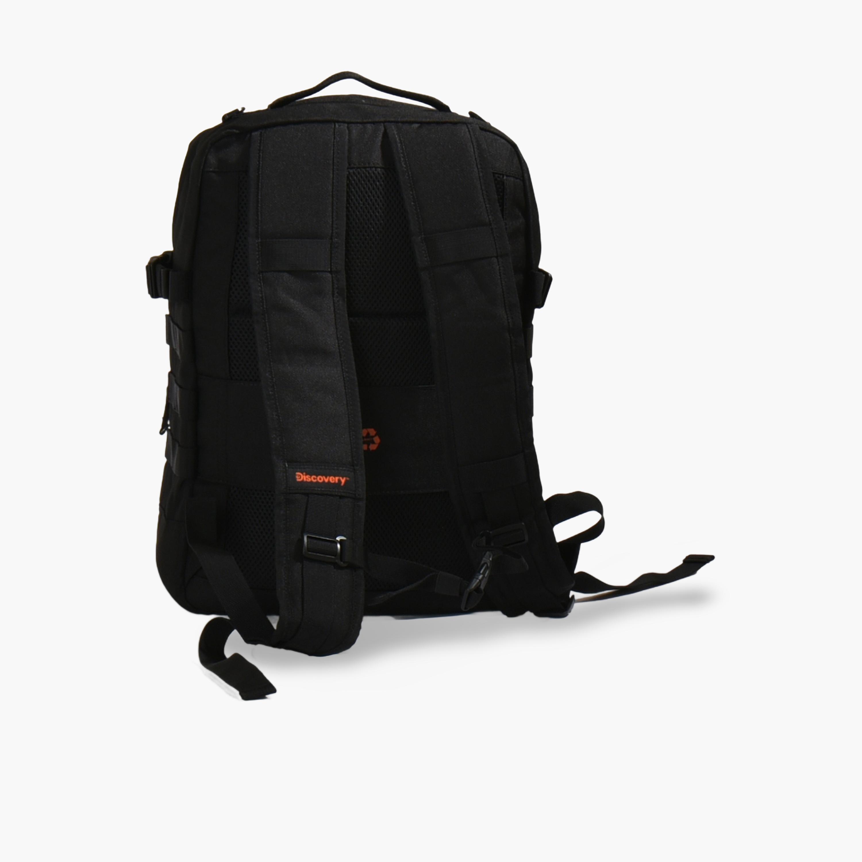 Discovery | 16.5 Inches Backpack, Polyester, Adjustable Strap | D01403-travel-luggagesandbags-backpacks-image-4