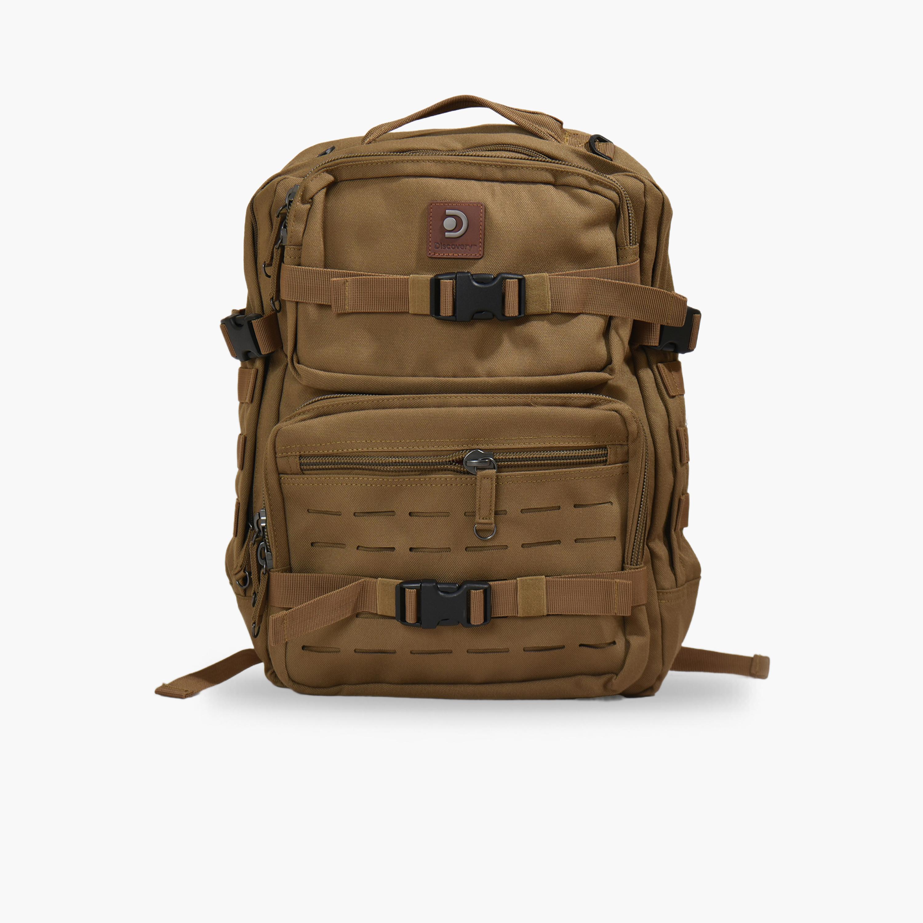 Discovery | 16.5 Inches Backpack, Polyester, Adjustable Strap | D01403-travel-luggagesandbags-backpacks-image-1