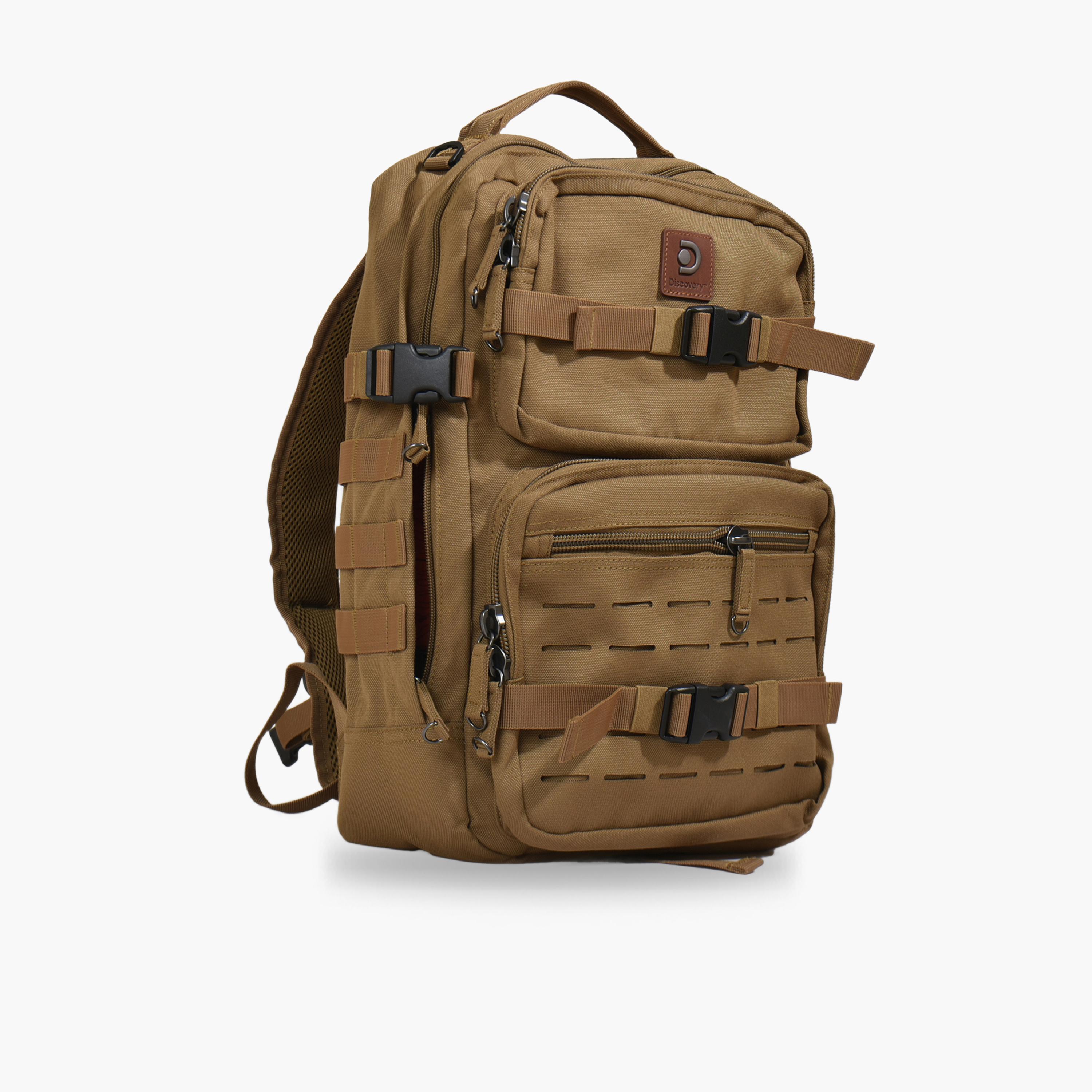 Discovery | 16.5 Inches Backpack, Polyester, Adjustable Strap | D01403-travel-luggagesandbags-backpacks-image-4
