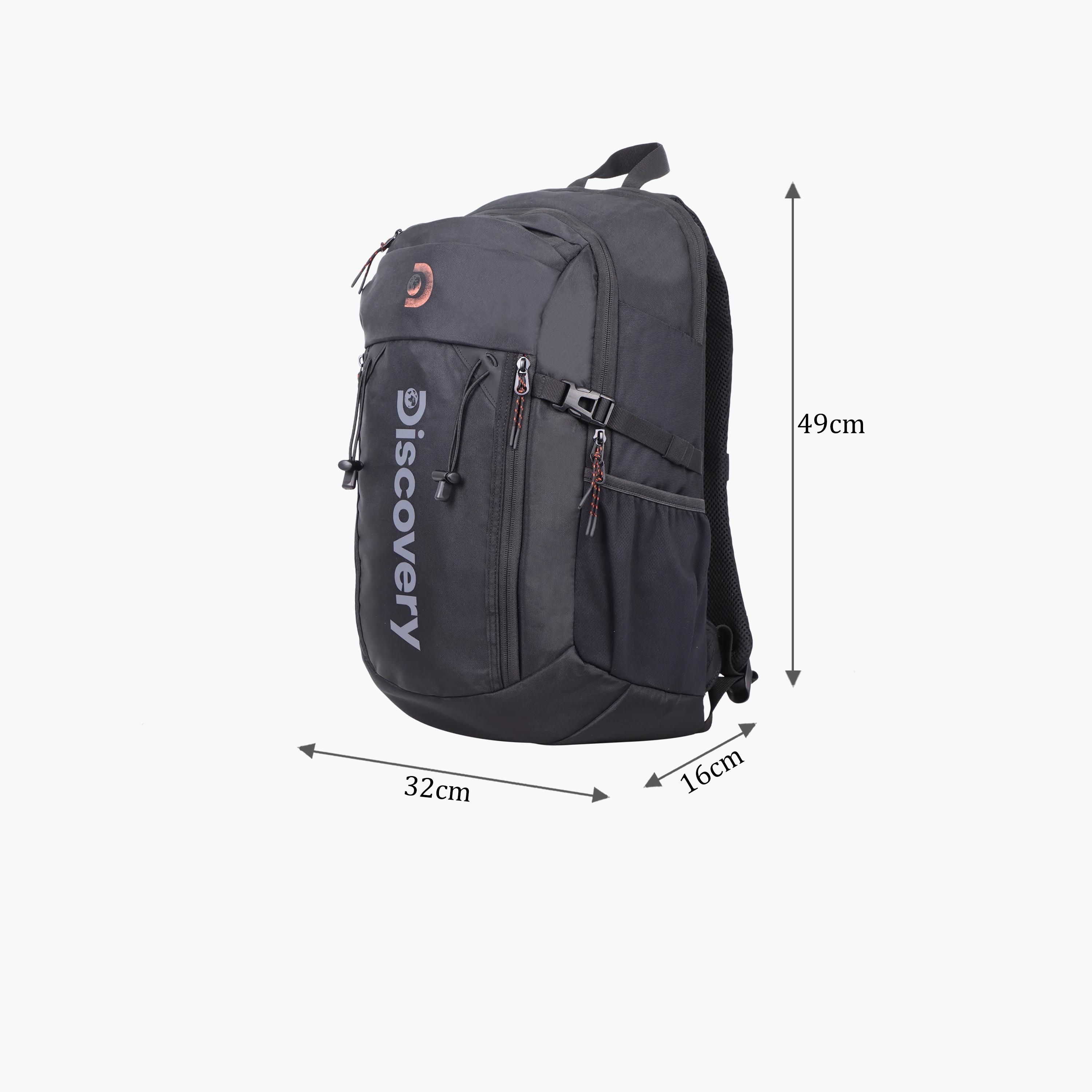 Discovery | 19 Inches Backpack, Polyester, Adjustable Strap | D02200-travel-luggagesandbags-backpacks-image-2