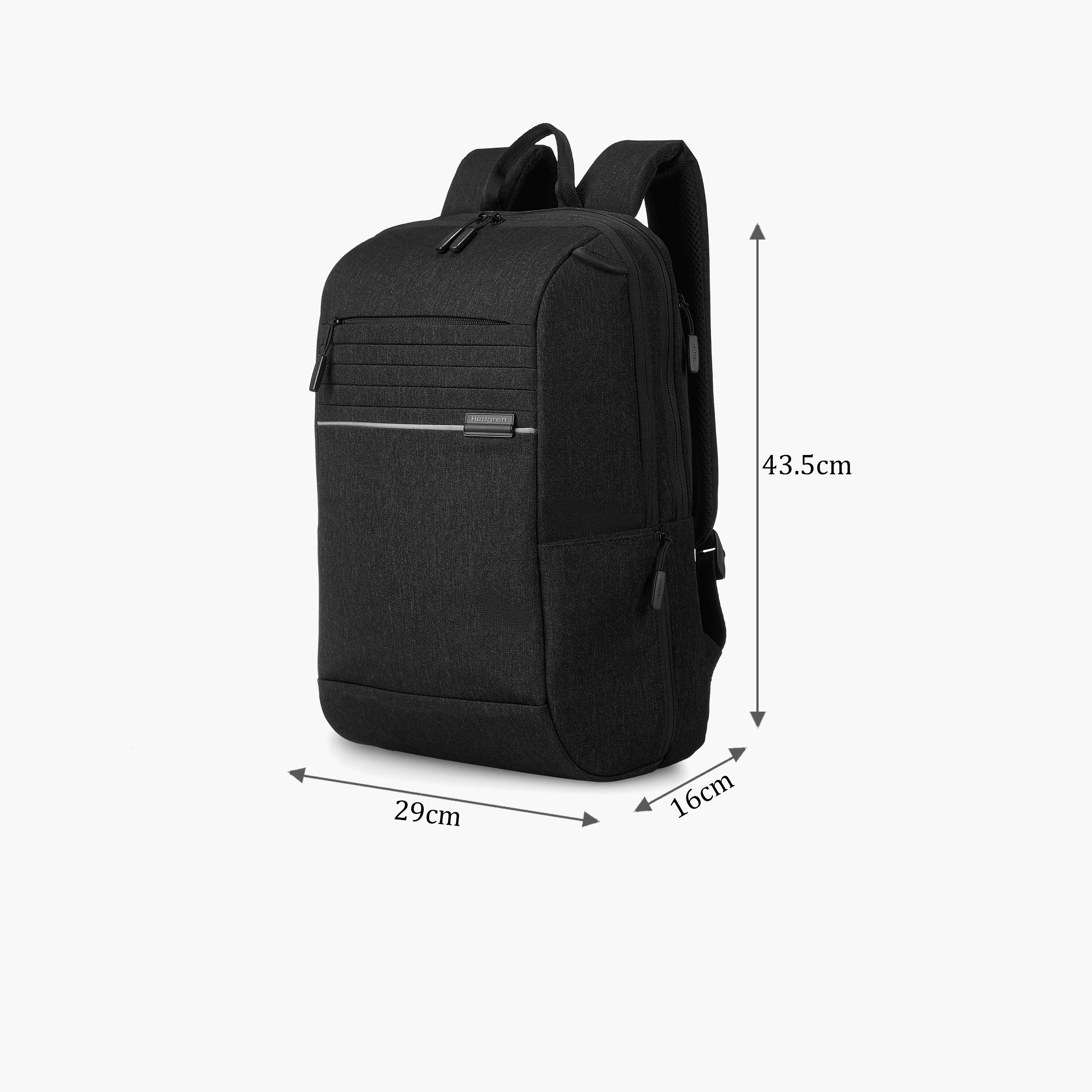 Hedgren | 15.6 Inches Backpack, Polyester, Adjustable Strap | HLNO04-01-travel-luggagesandbags-backpacks-image-2