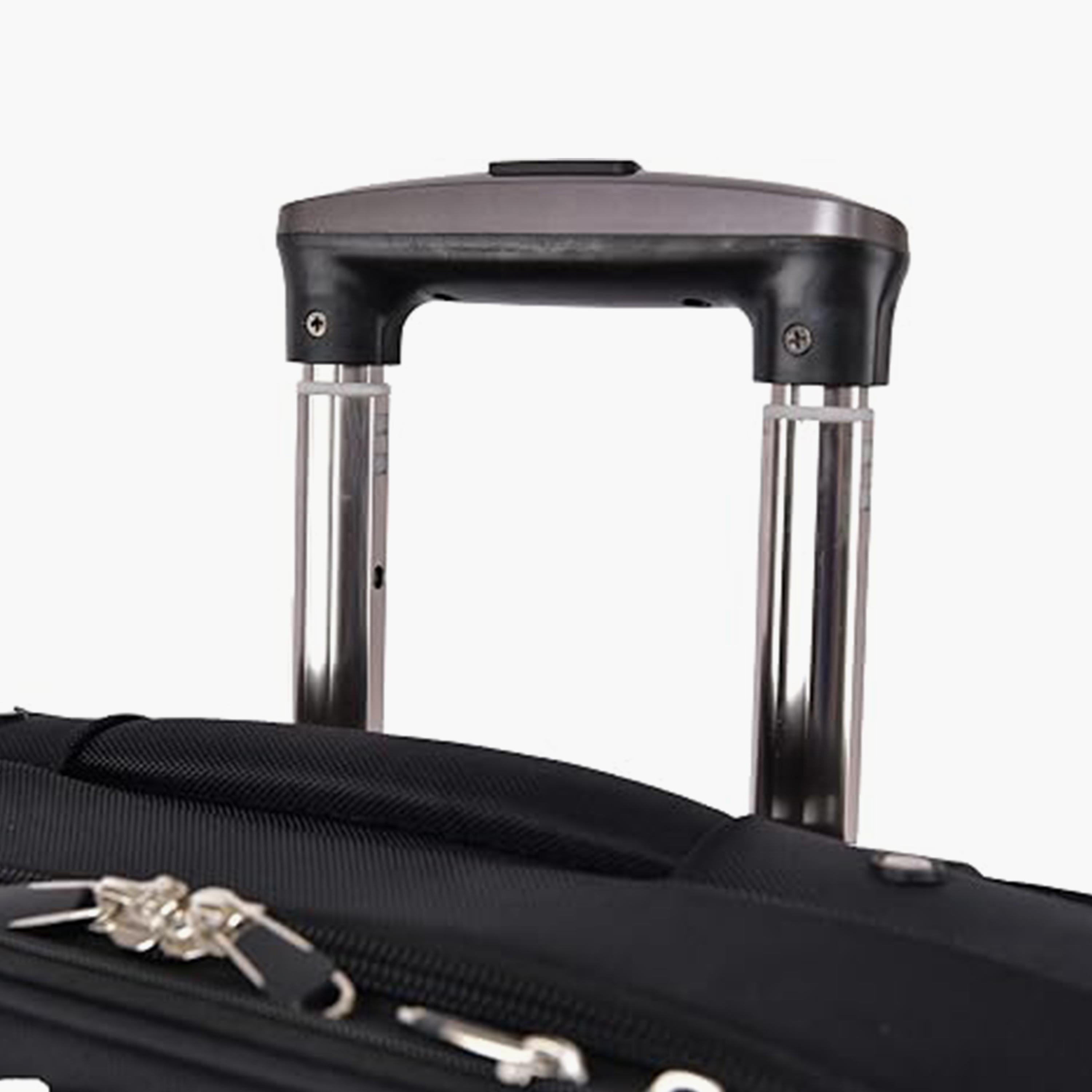 Track 45 CM Small Cabin Textile Soft-Sided 4-Wheeler Spinner Trolley Bag with Combination Lock-travel-luggagesandbags-luggage-image-10