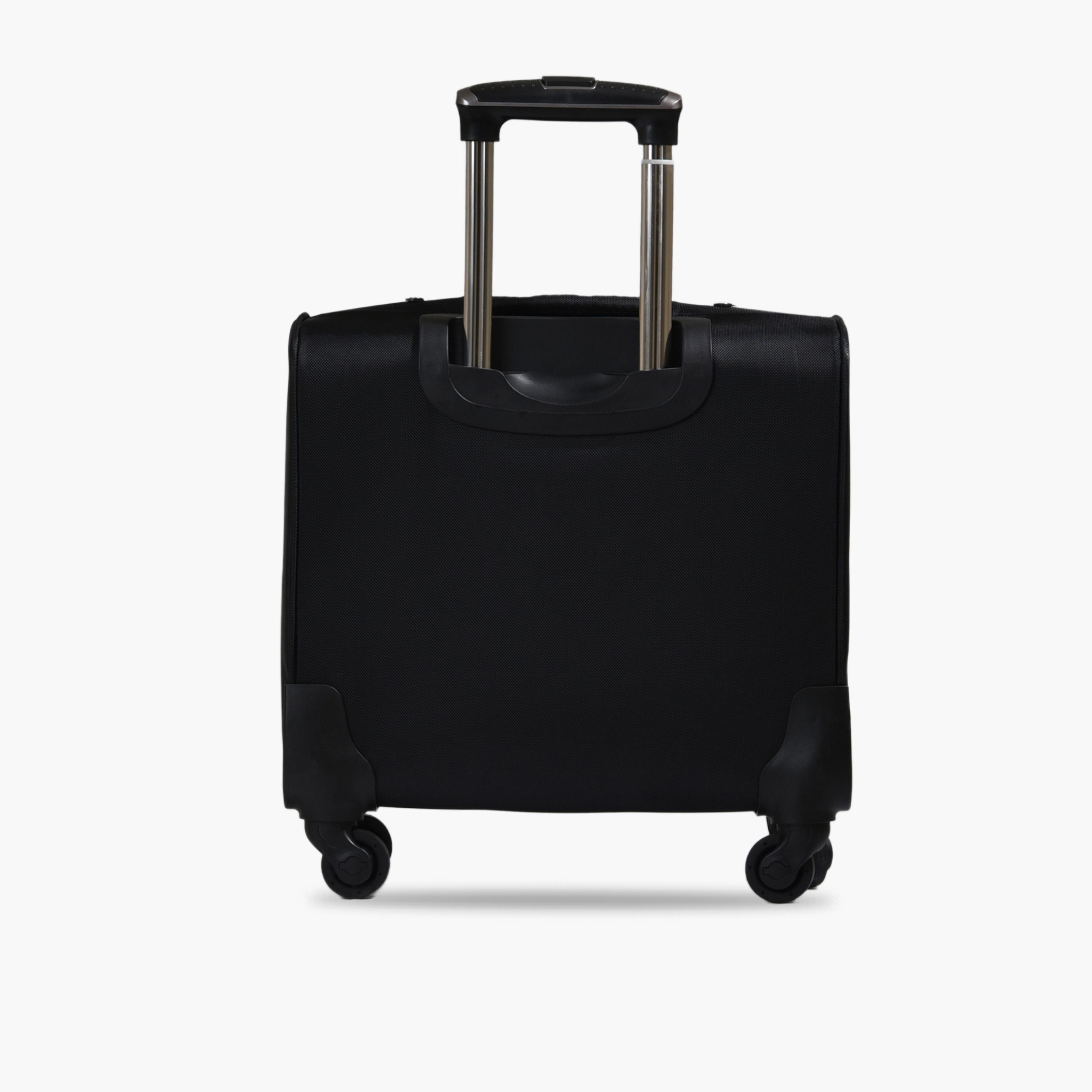 Track 45 CM Small Cabin Textile Soft-Sided 4-Wheeler Spinner Trolley Bag with Combination Lock-travel-luggagesandbags-luggage-image-7