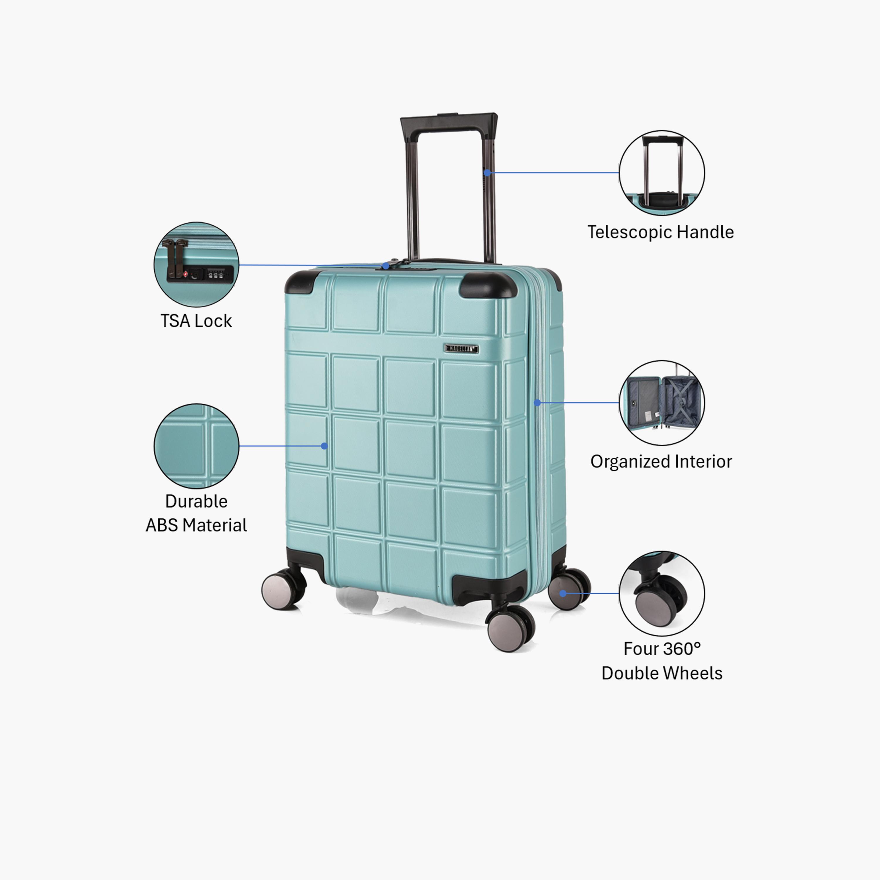 Magellan 55 CM Small Cabin ABS Hard-Sided 4-Wheeler Spinner Trolley Bag with TSA Lock-travel-luggagesandbags-luggage-image-3