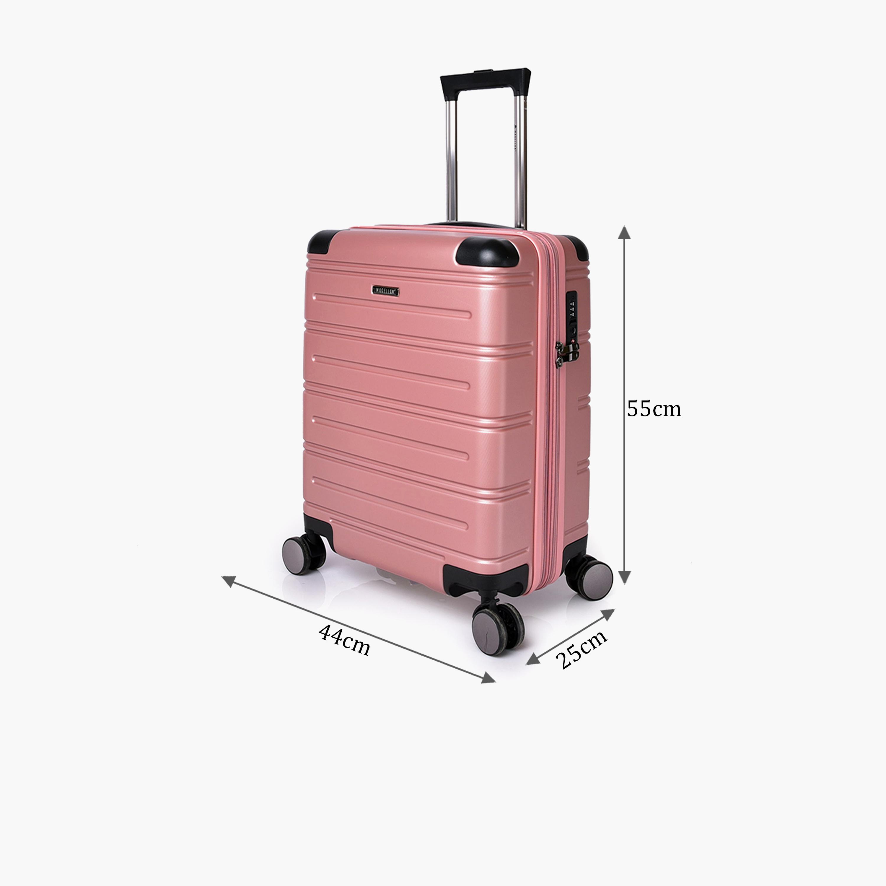 Magellan 55 CM Small Cabin ABS Hard-Sided 4-Wheeler Spinner Trolley Bag with TSA Lock-travel-luggagesandbags-luggage-image-2