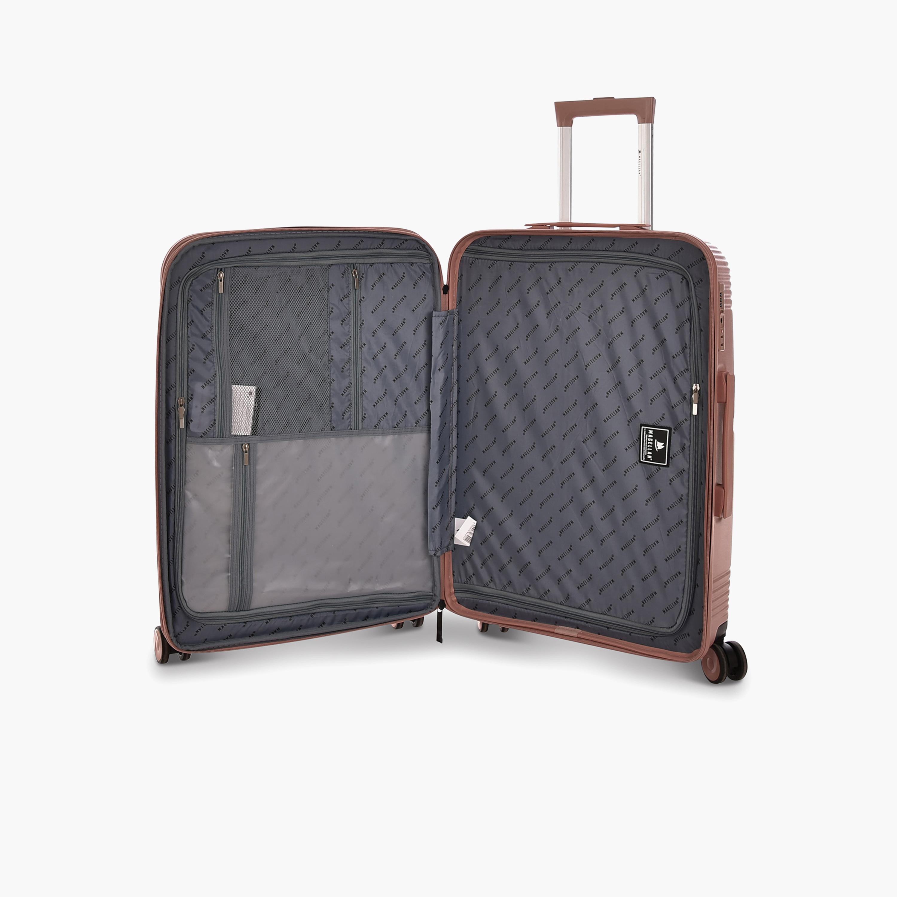ماجلان - طقم شنط سفر 3 قطع جوانب صلبة من ABS والبولي كربونات أربع عجلات دوارة قفل TSA-travel-luggagesandbags-luggage-image-3