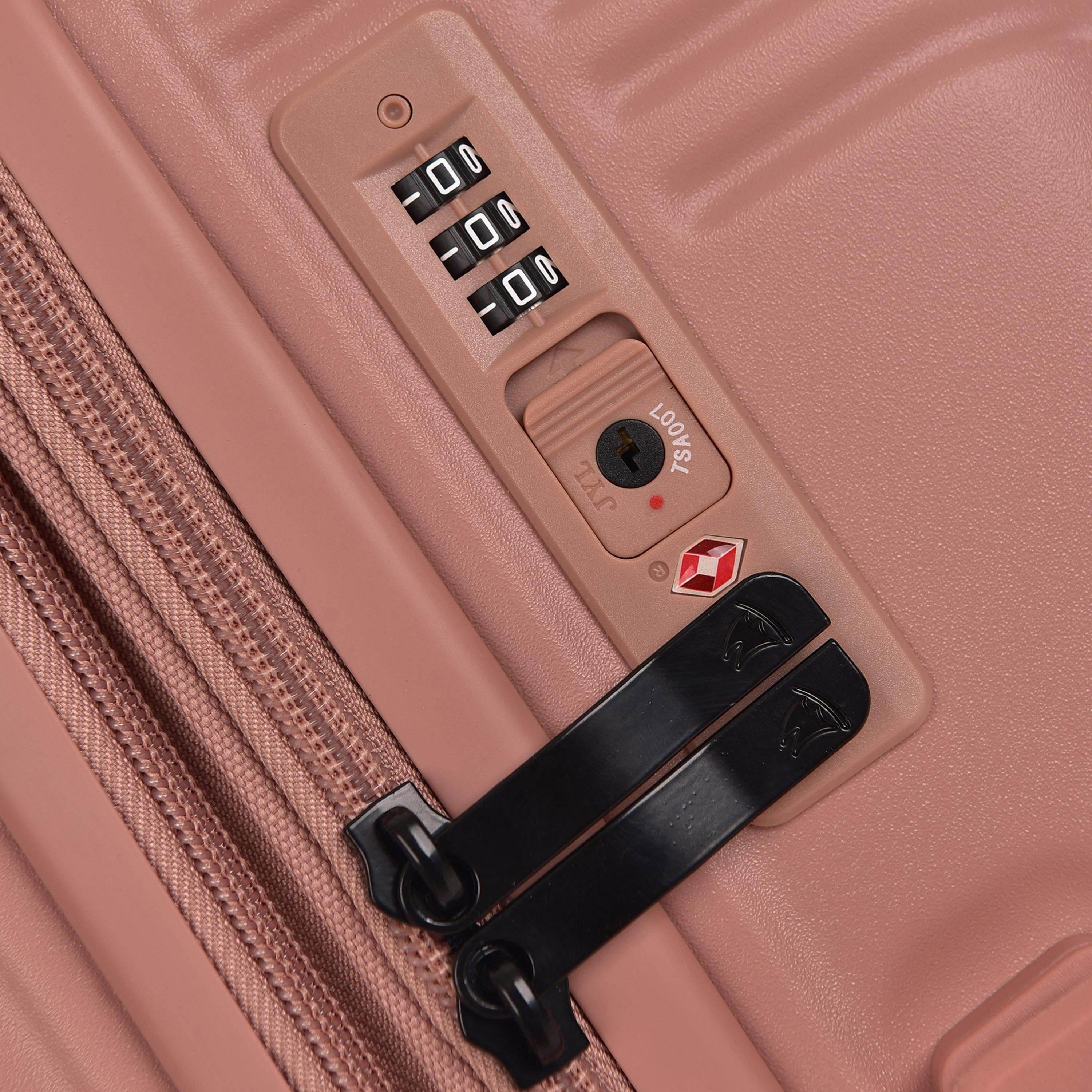 ماجلان - طقم شنط سفر 3 قطع جوانب صلبة من ABS والبولي كربونات أربع عجلات دوارة قفل TSA-travel-luggagesandbags-luggage-image-8