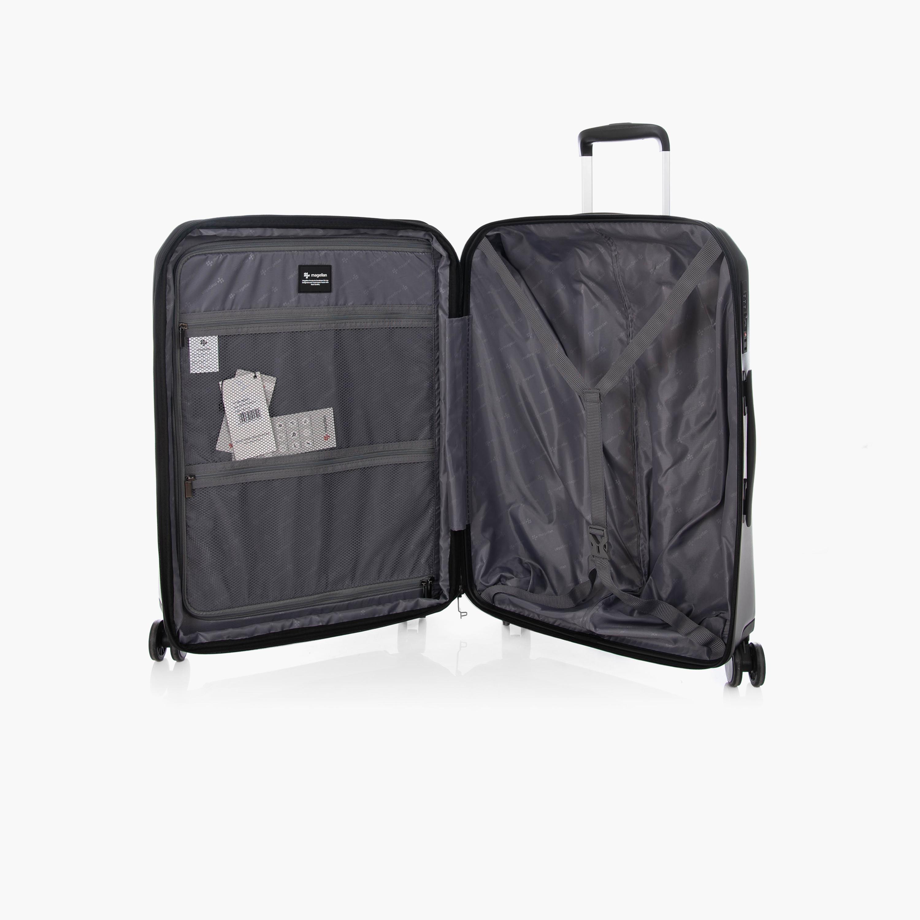 ماجلان - طقم شنط سفر 3 قطع جوانب صلبة من ABS والبولي كربونات أربع عجلات دوارة قفل TSA-travel-luggagesandbags-luggage-image-3