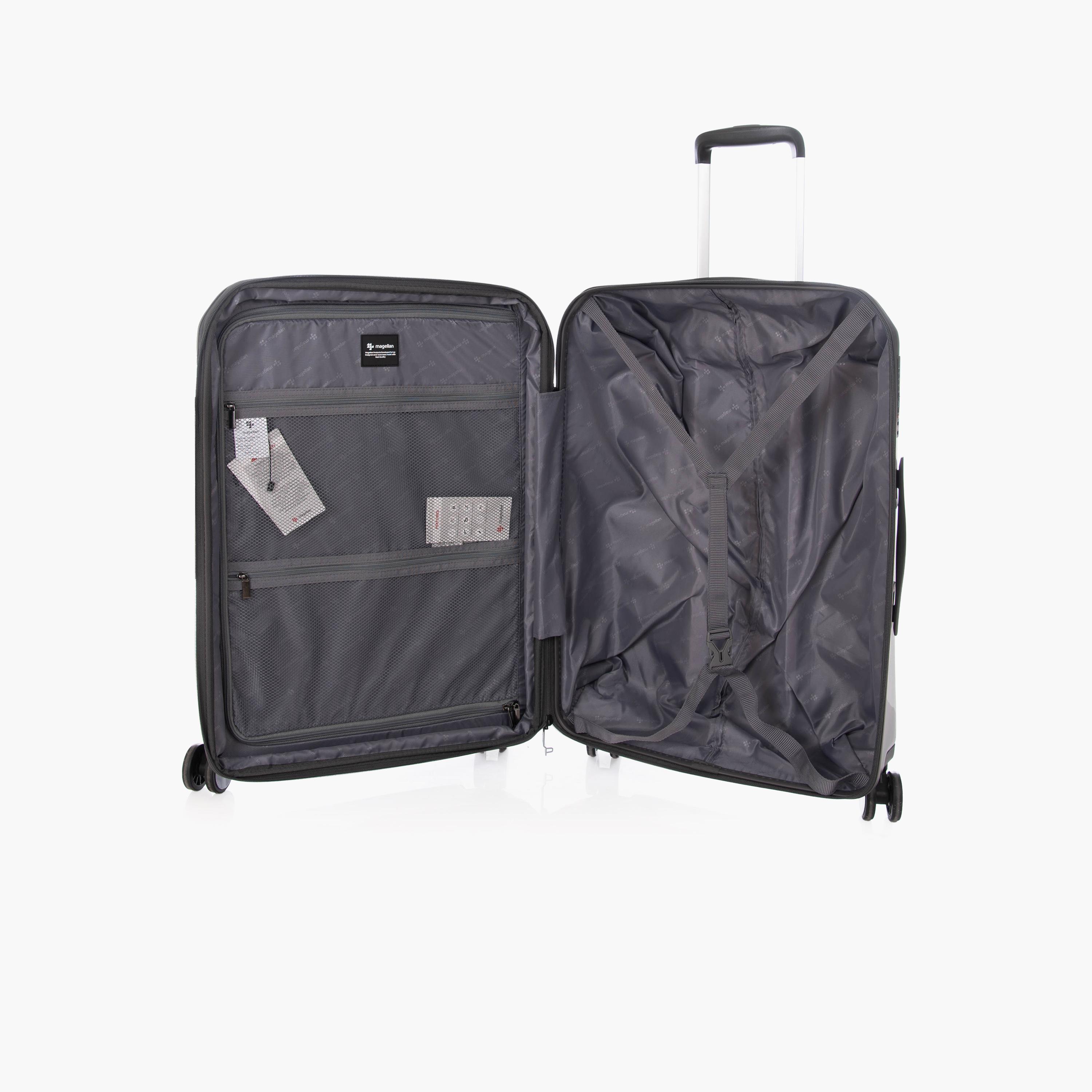 ماجلان - طقم شنط سفر 3 قطع جوانب صلبة من ABS والبولي كربونات أربع عجلات دوارة قفل TSA-travel-luggagesandbags-luggage-image-3