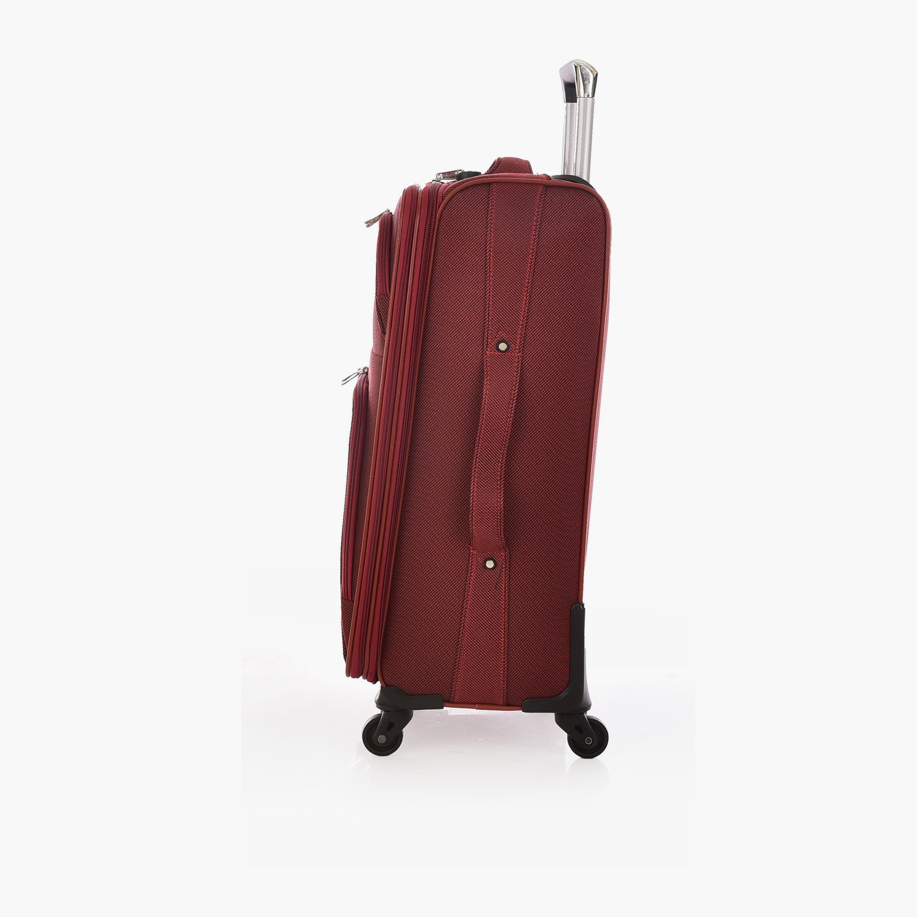 New Travel Set of 3 Textile Soft-Sided 4-Wheeler Spinner Trolley Bags with Combination Lock-travel-luggagesandbags-luggage-image-10