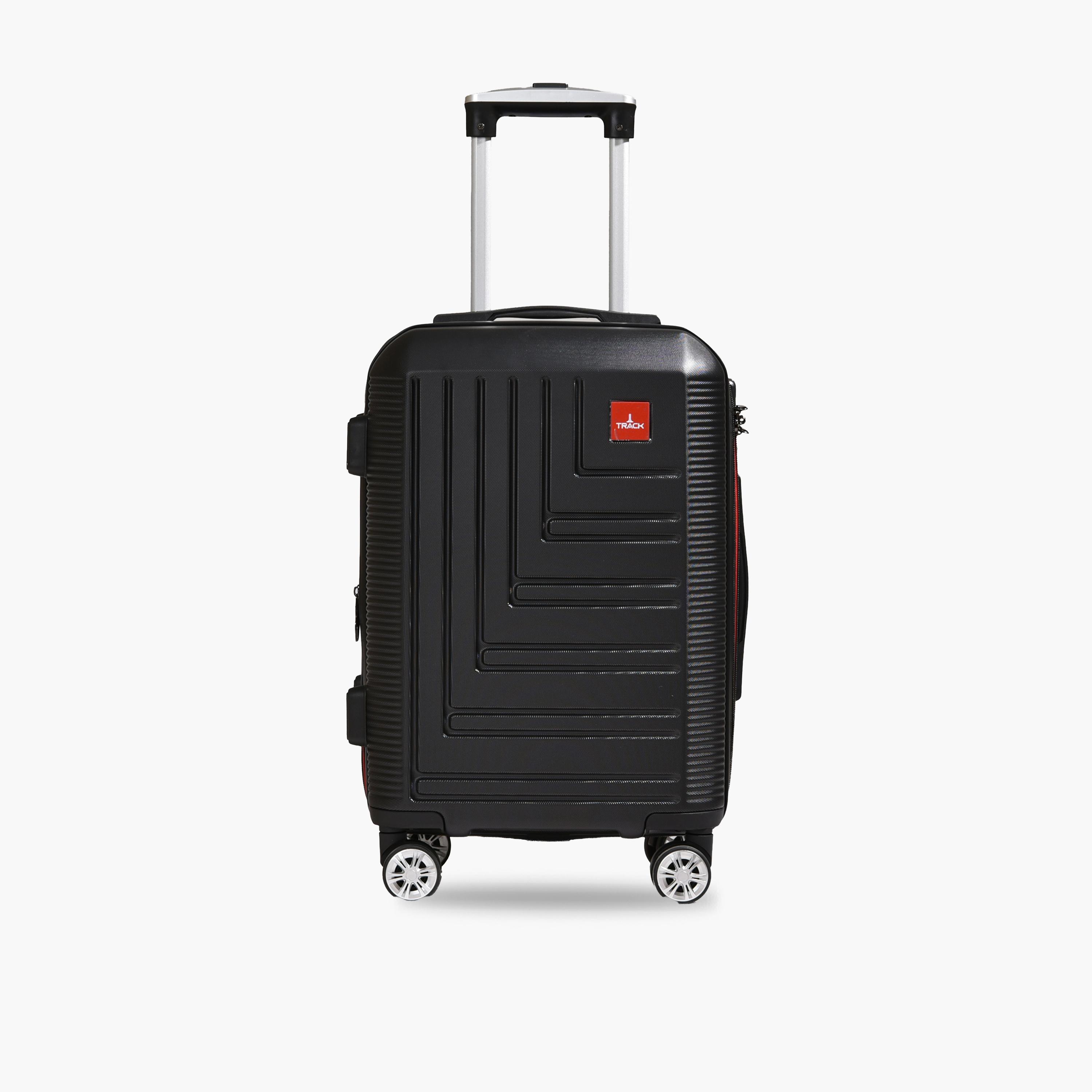 Track Set of 2 ABS Hard-Sided 4-Wheeler Spinner Trolley Bags with TSA Lock-travel-luggagesandbags-luggage-image-4