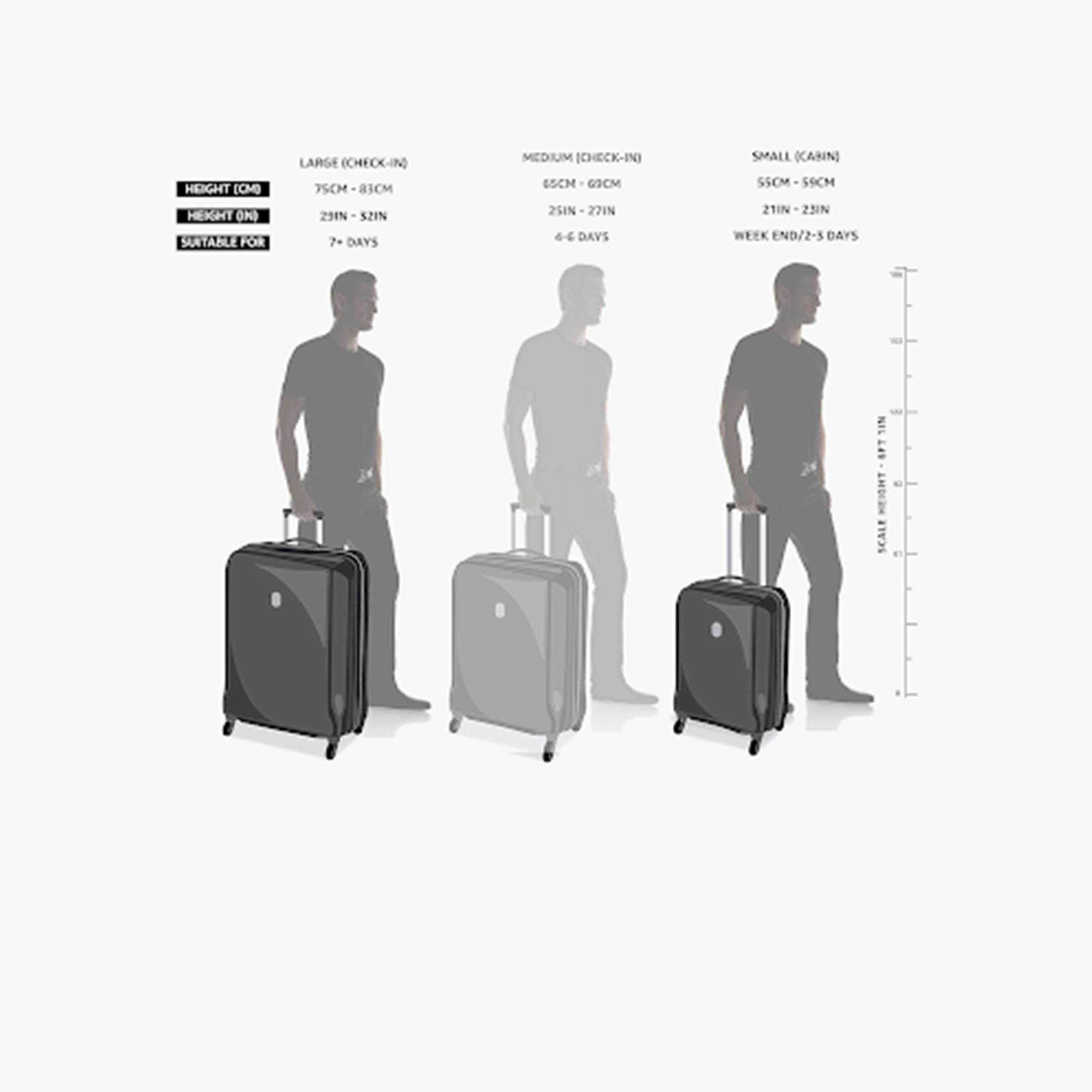 Track Set of 2 ABS Hard-Sided 4-Wheeler Spinner Trolley Bags with TSA Lock-travel-luggagesandbags-luggage-image-6